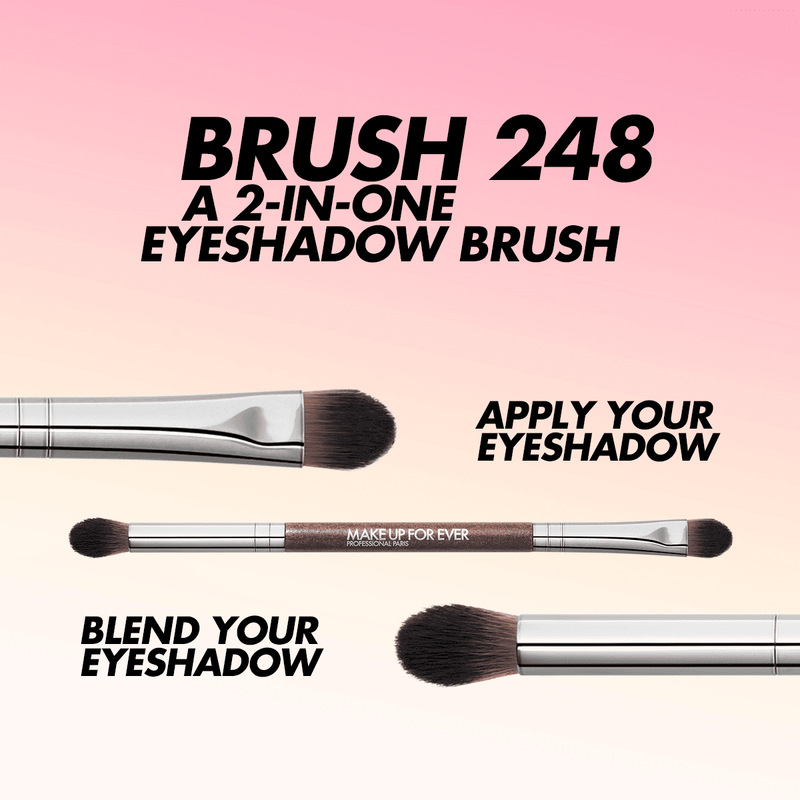 Double-Ended Eyeshadow Brush 248 2