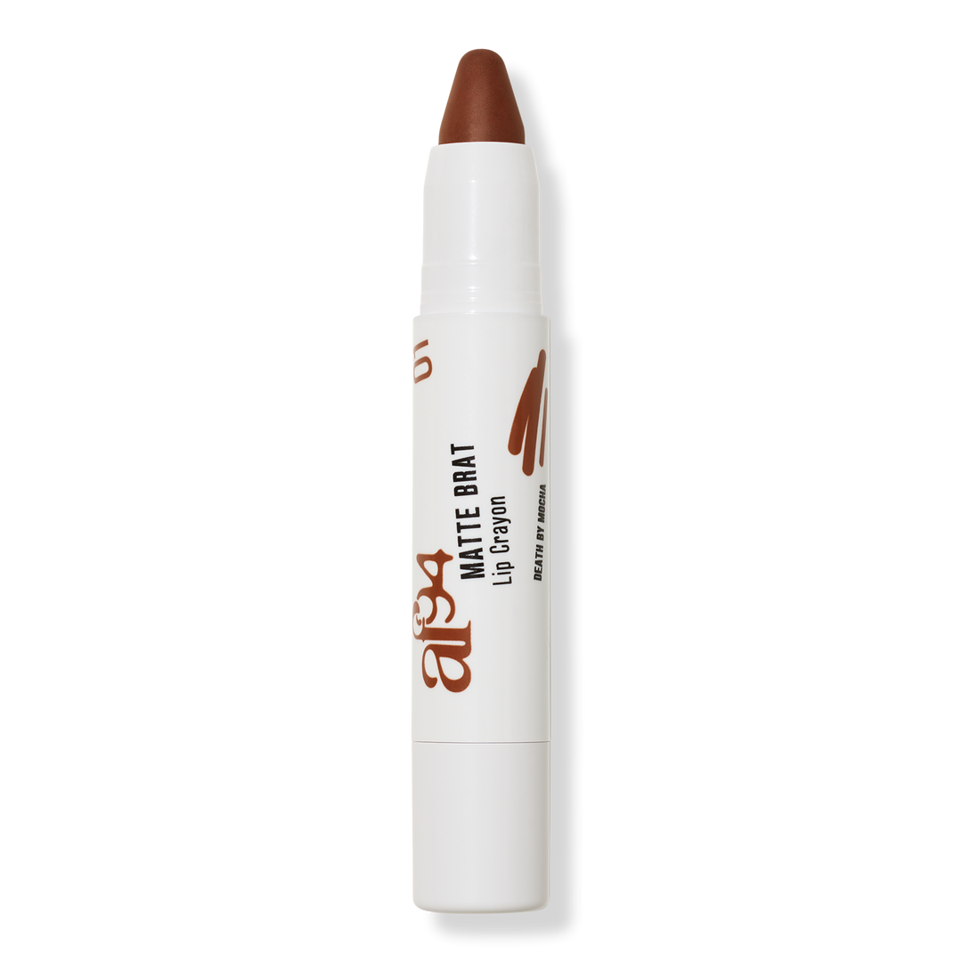 Matte Brat - Long Lasting Lip Crayon Death by Mocha 4