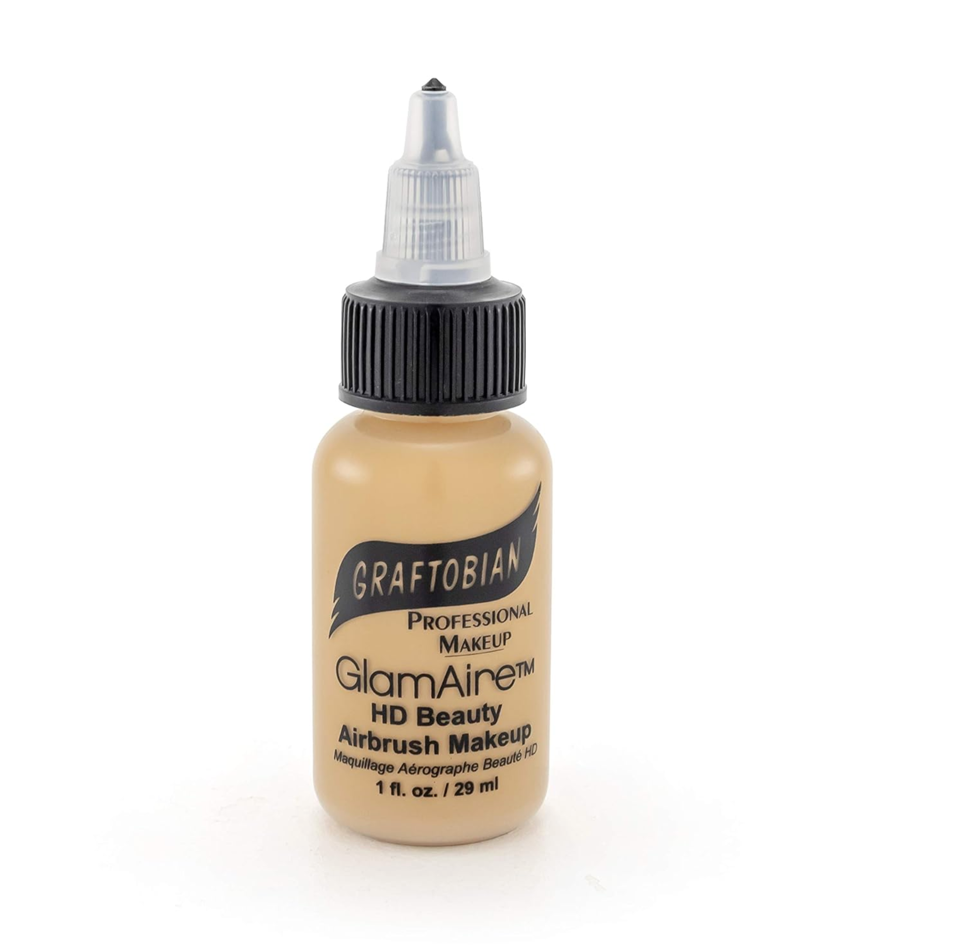 Base de maquillaje para aerógrafo GLAMAIRE TONOS CÁLIDOS 1 OZ - Graftobian - The Make Up Center