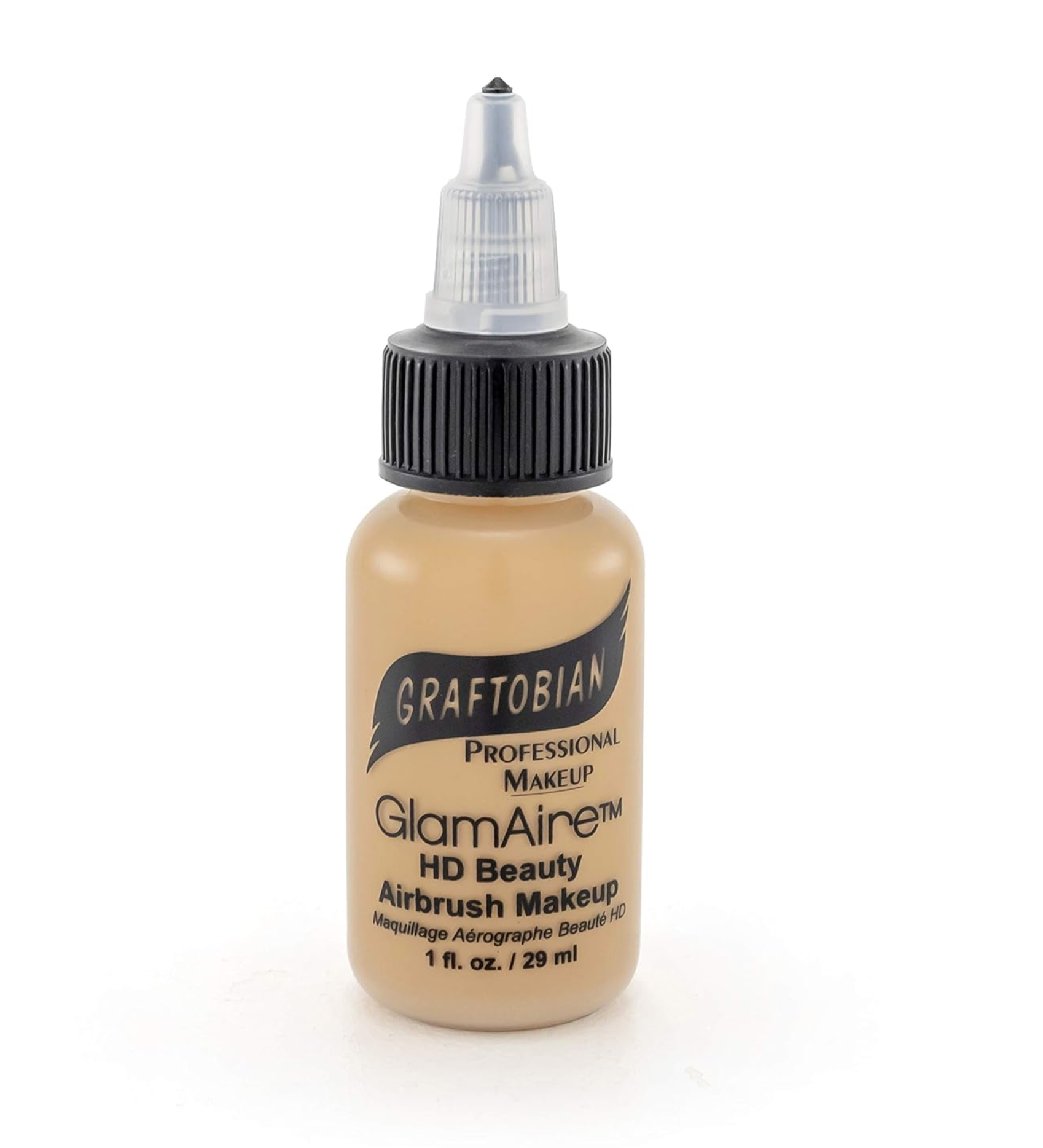 Base de maquillaje para aerógrafo GLAMAIRE TONOS CÁLIDOS 1 OZ - Graftobian - The Make Up Center