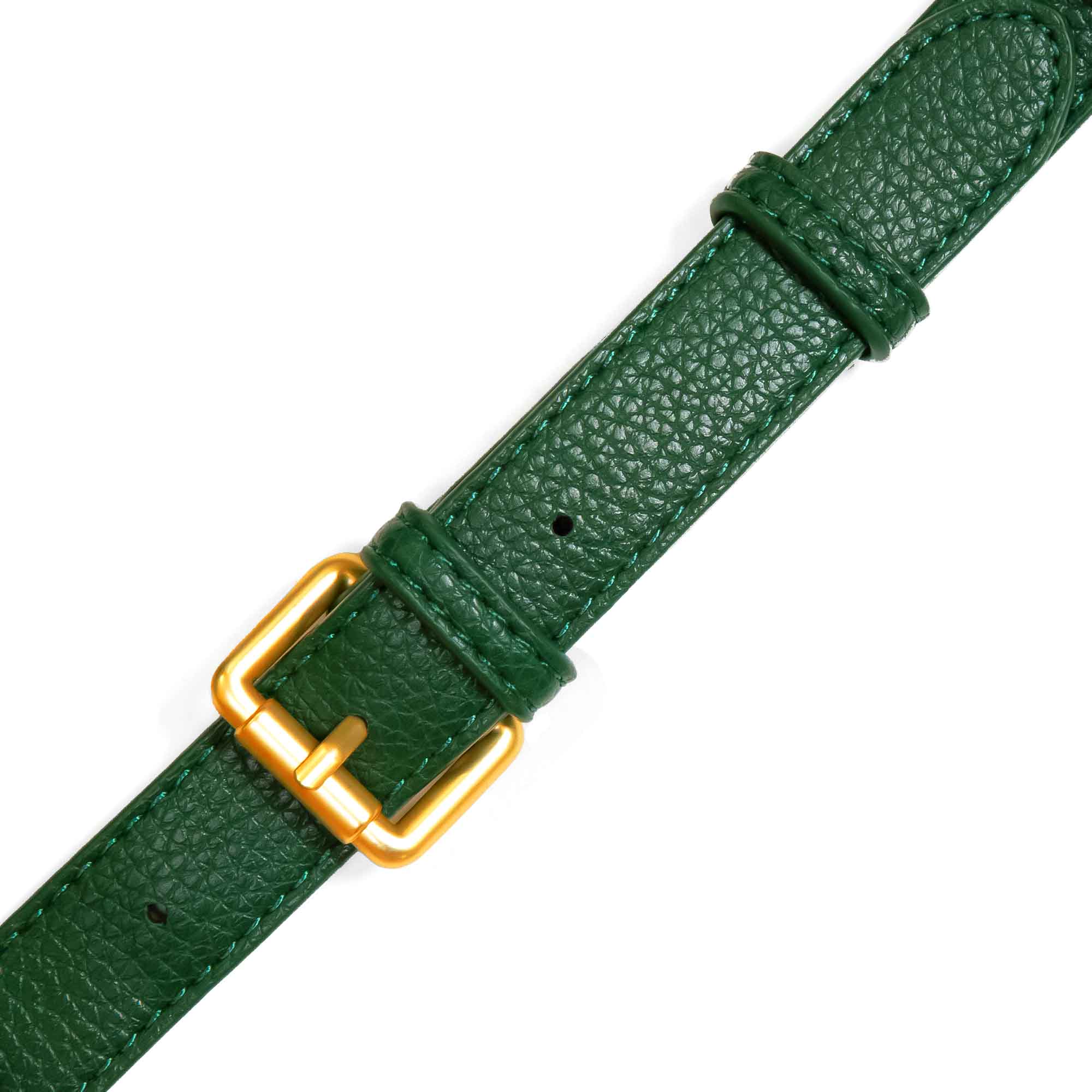 Blood Money Green Crocodile Cross Body 4