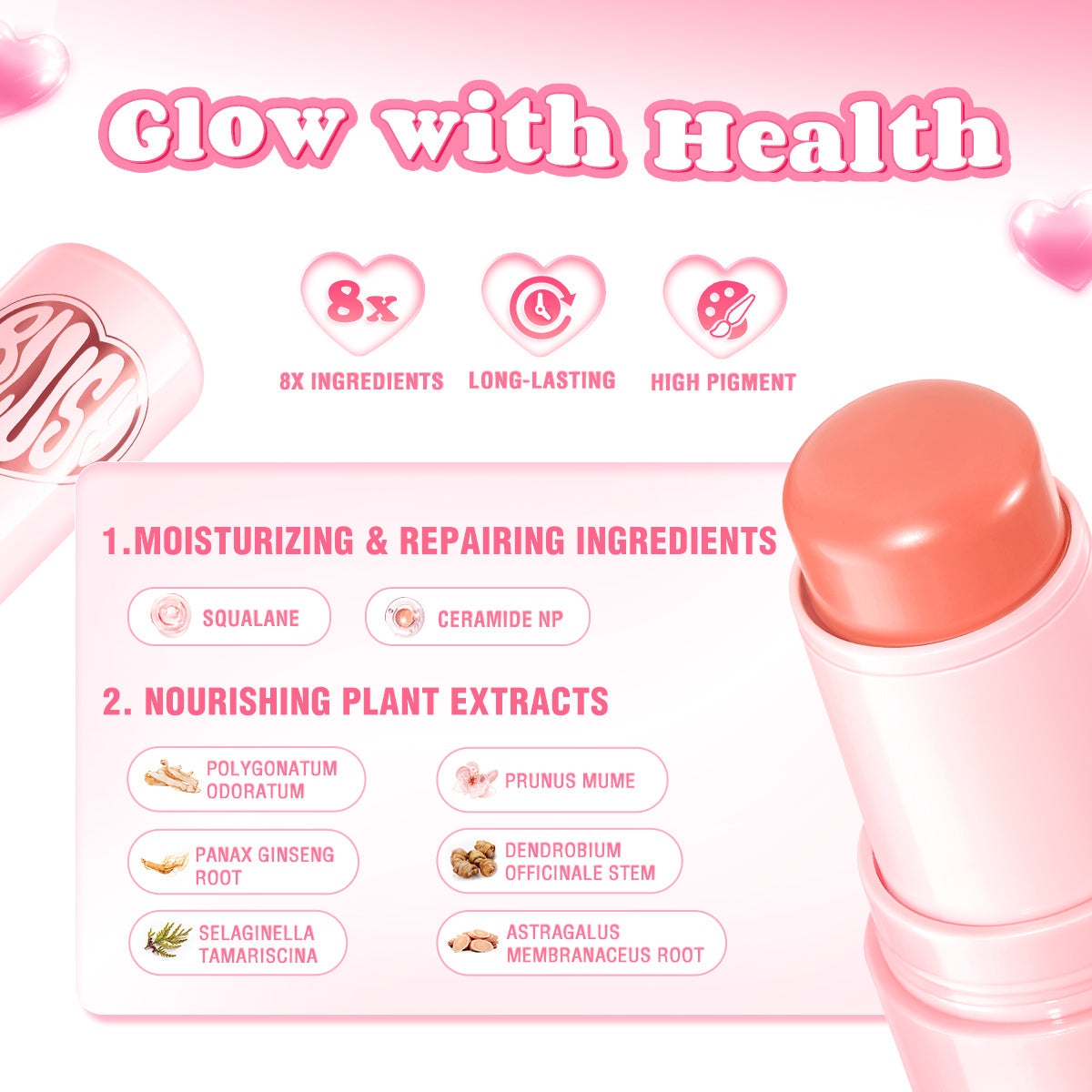 Juicy Glow Blush Stick 12