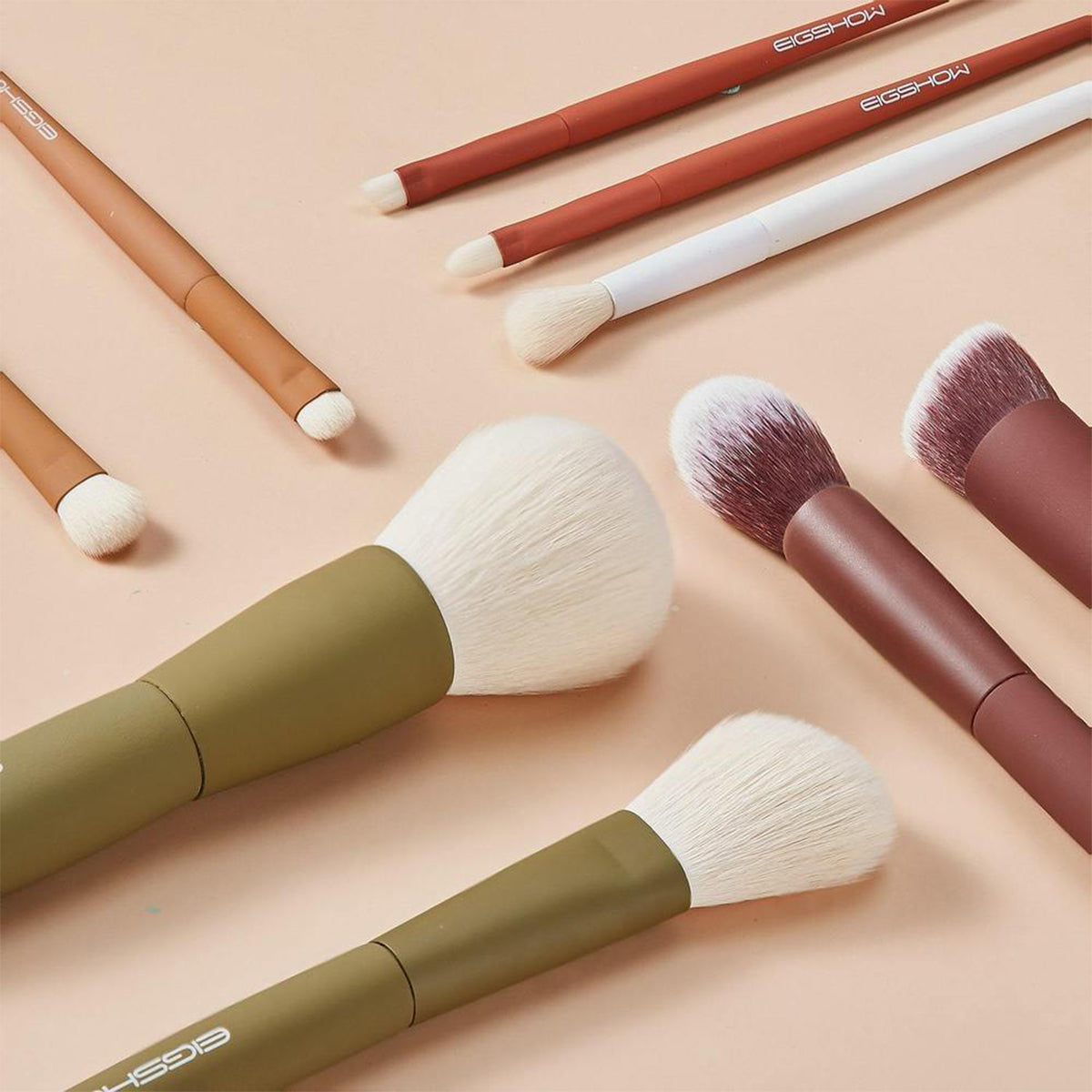 Colourful Series Makeup Brush Kit 9 pcs 4