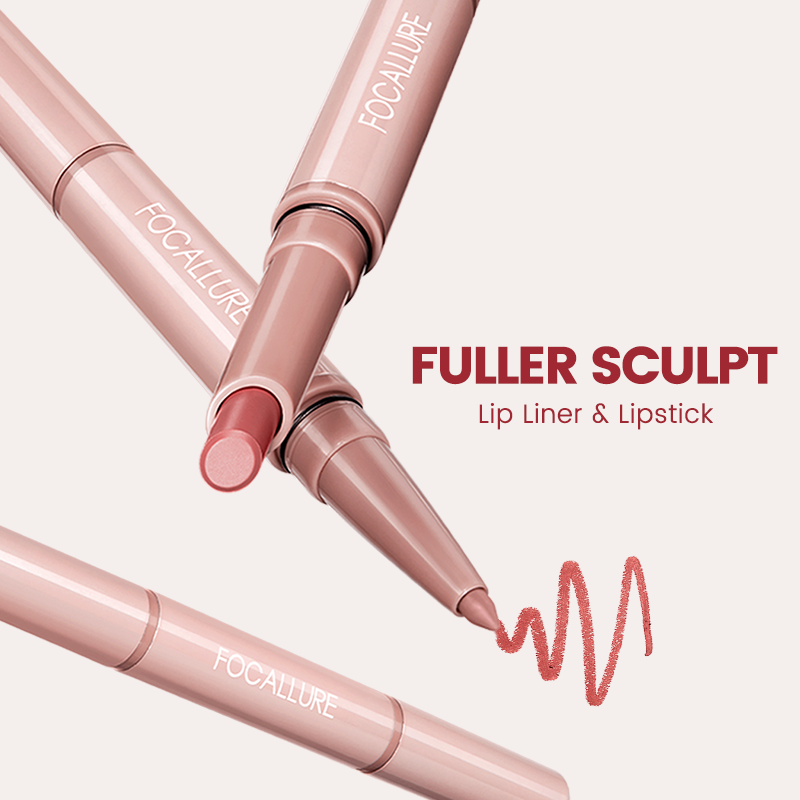 Focallure 2-in-1 Lip Liner & Lipstick