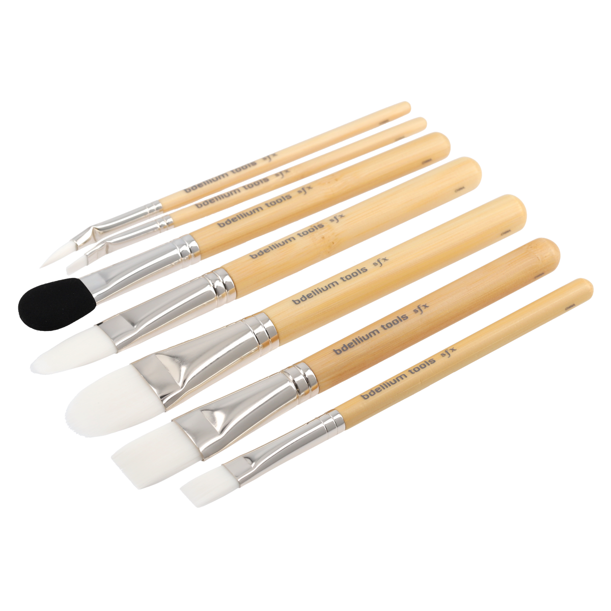 SFX Brush Set 7 PC. with Ziplock Pouch 2