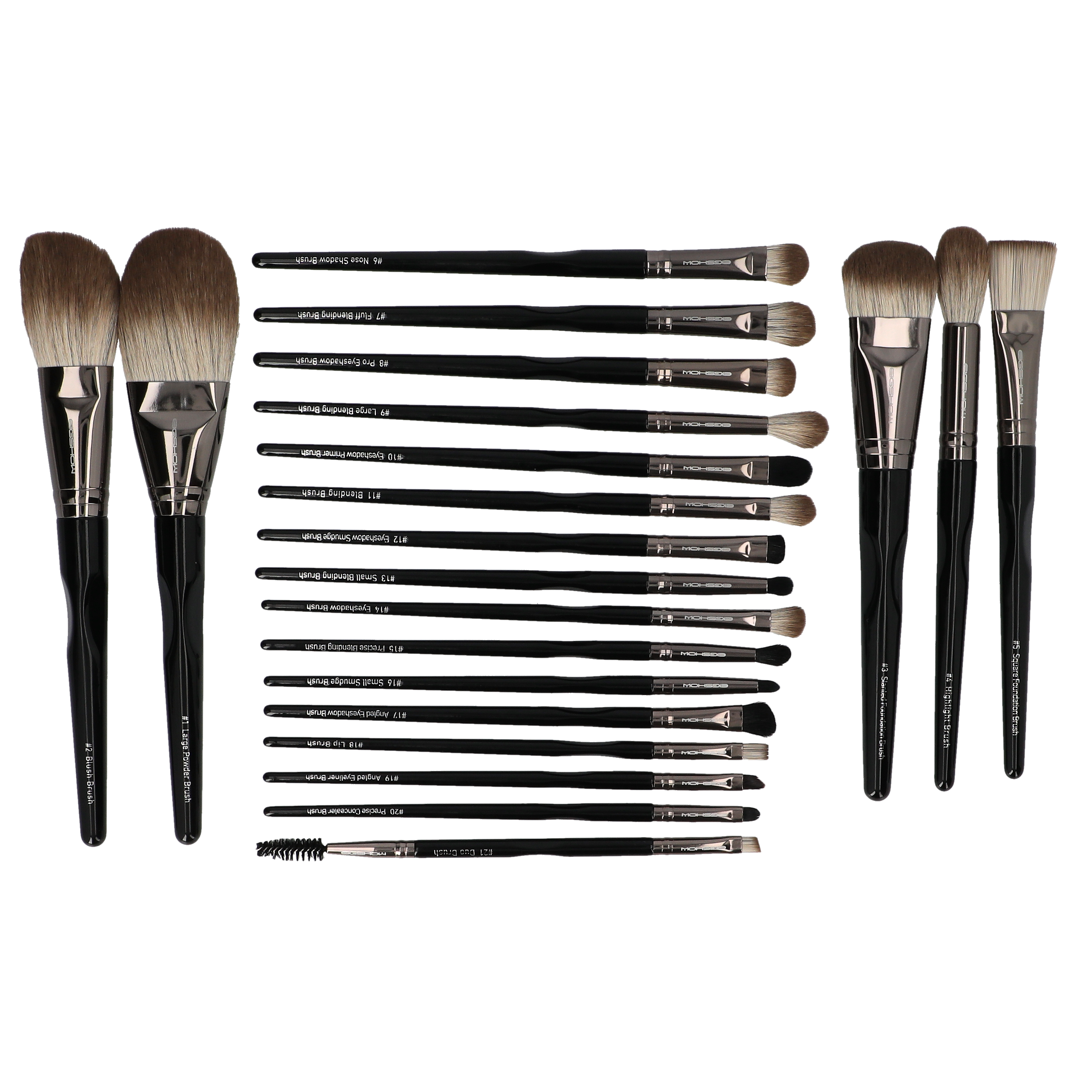 Black Swan Series Makeup Brush Set 21pcs 2