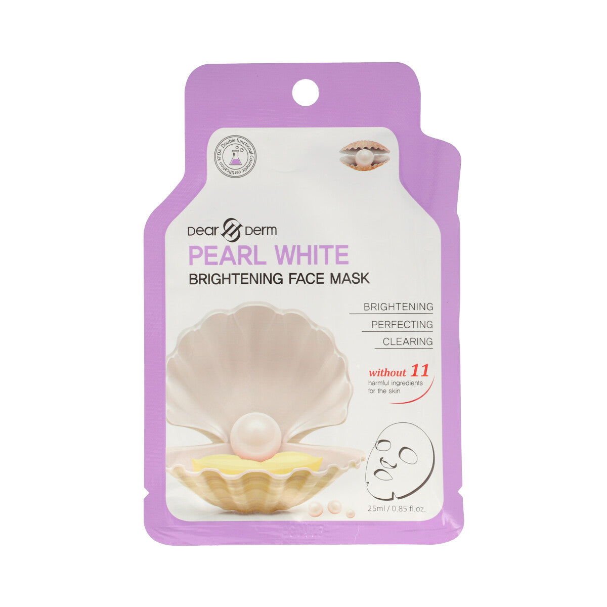 Mascarilla Pearl White Mask