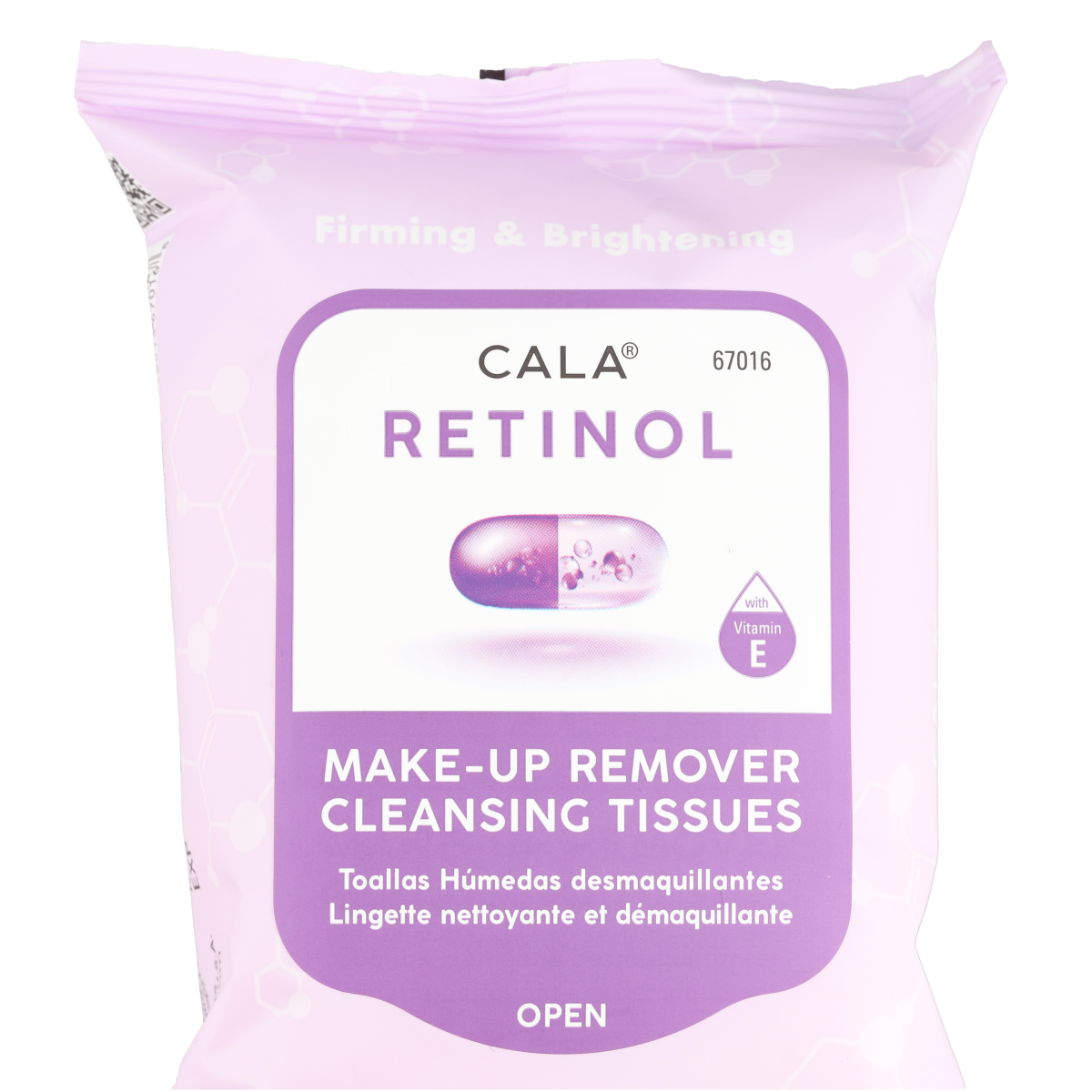 Makeup Remover Cleansing Tissues: Retinol (30 sheets) 1