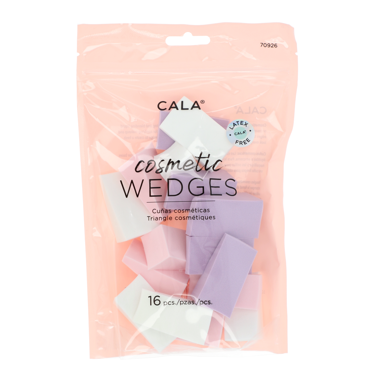 Cosmetic Wedges 16pzas 1