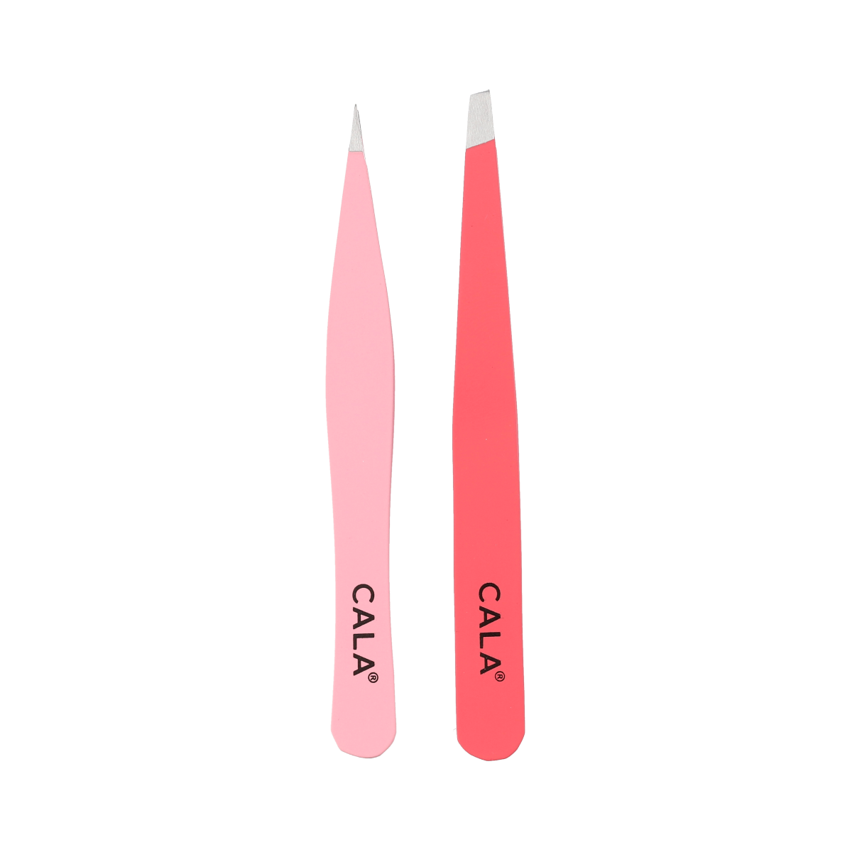 Tweezert Duo Fine Point & Slanted (Coral) 2