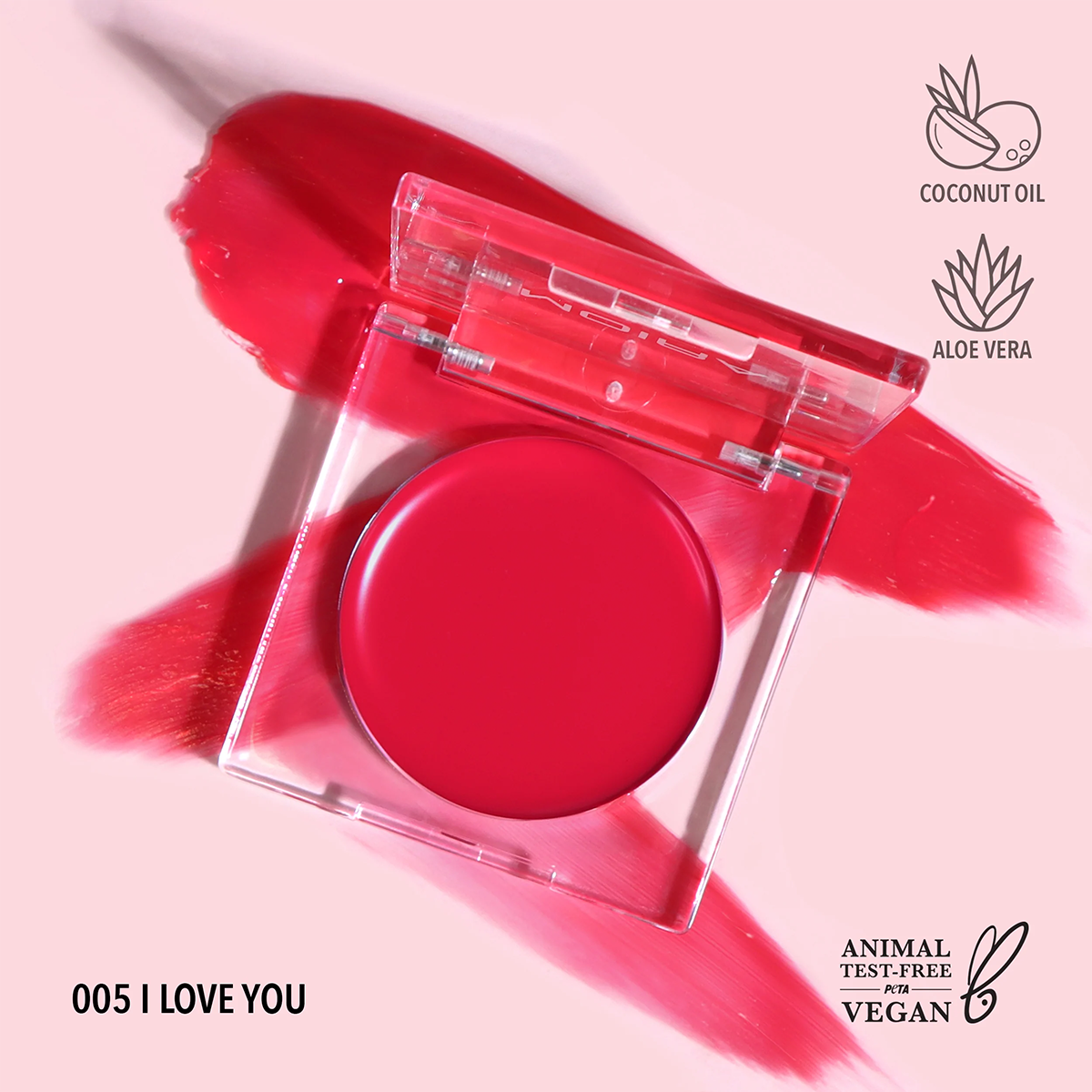 Loveheat Cream Blush  I Love You - Moira - Nuestro Secreto