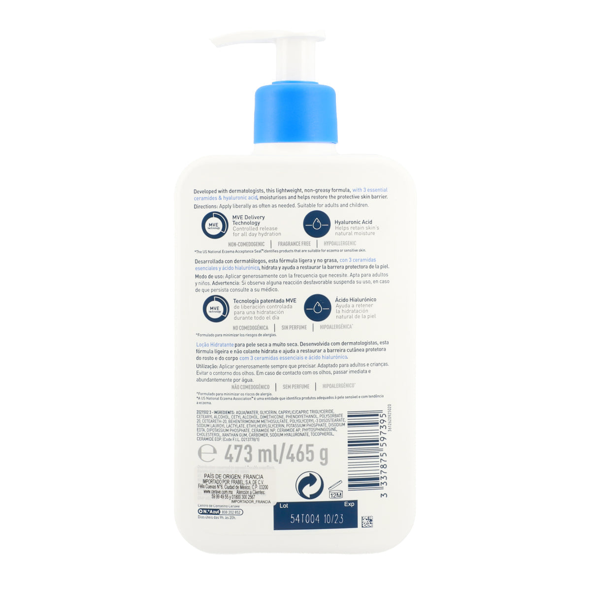 Locion Hidratante / CeraVe 473 ml 2