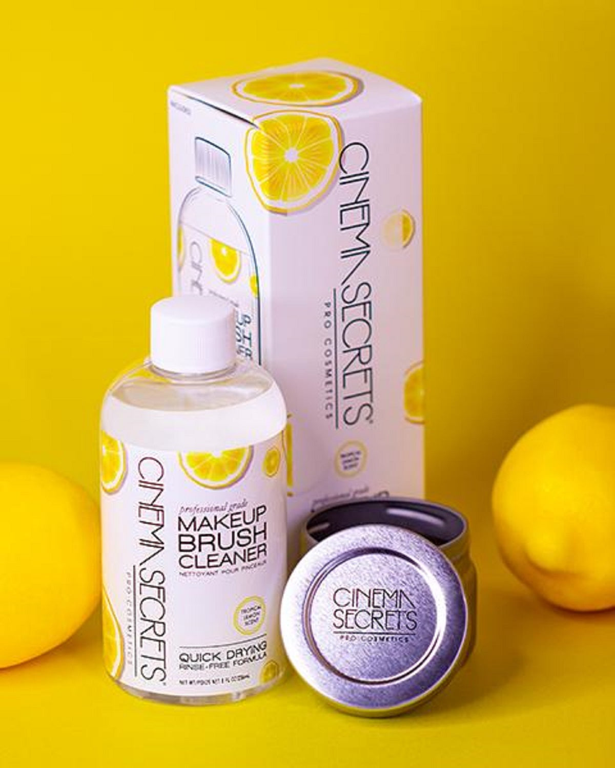 Lemon Professional Brush Cleaner Pro Starter Kit + Cleansing Tin 1
