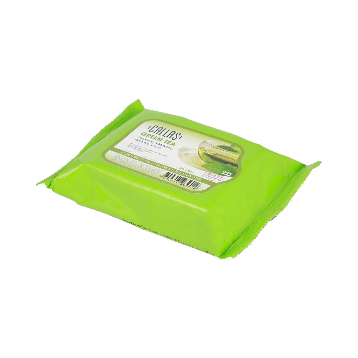 Cleansing and Make Up Remover Wipes Green Tea