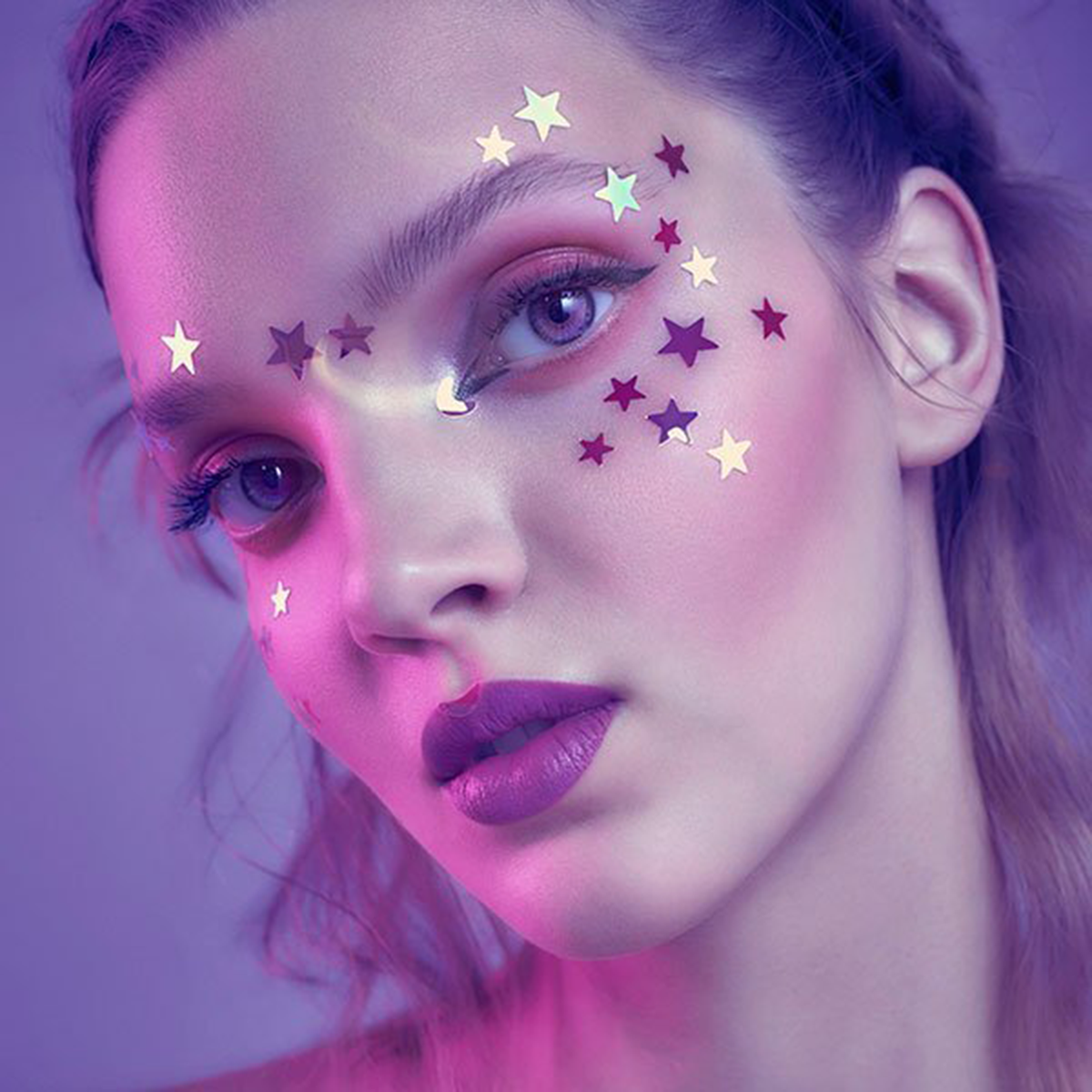 Dazzle Stars / Face Lace by Phyllis Cohen 1