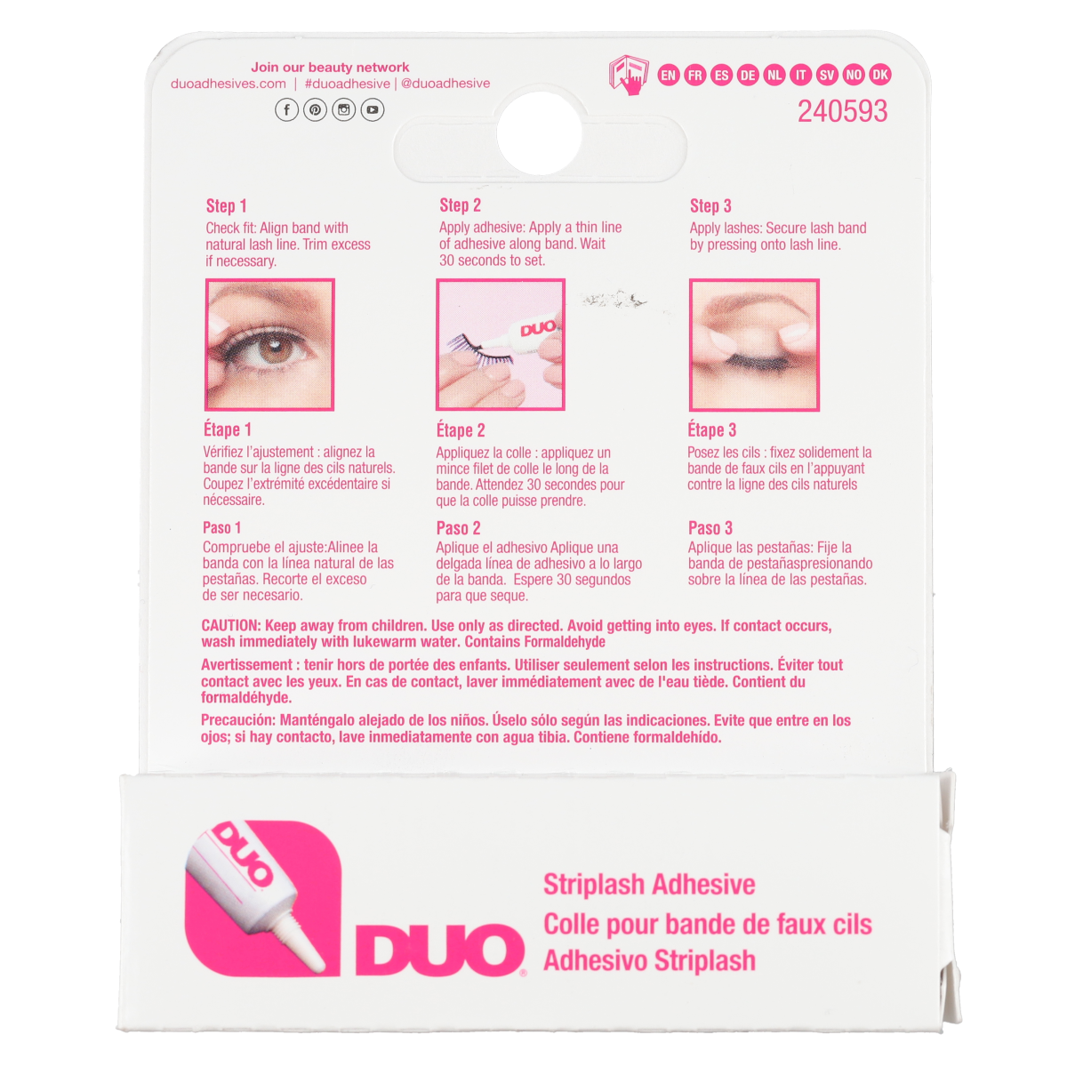 DUO Striplash Adhesive Dark 2