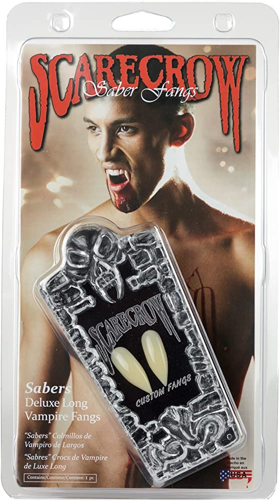 Deluxe Long Vampire Fangs 1