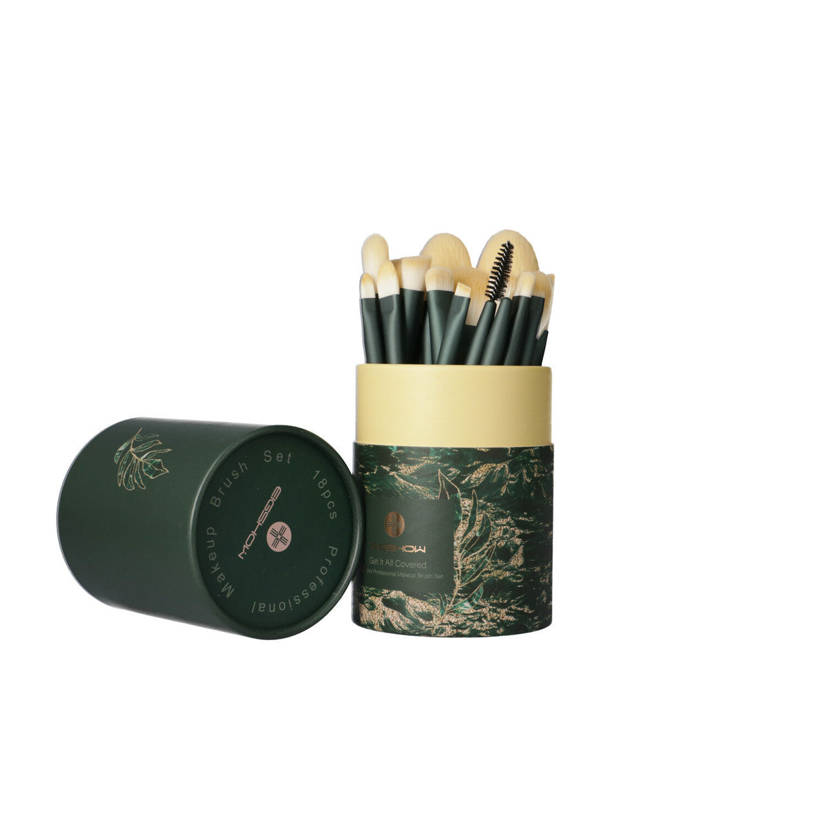 Chic Series Mini Shaded Spruce Makeup Brush Kit 18 pcs 3