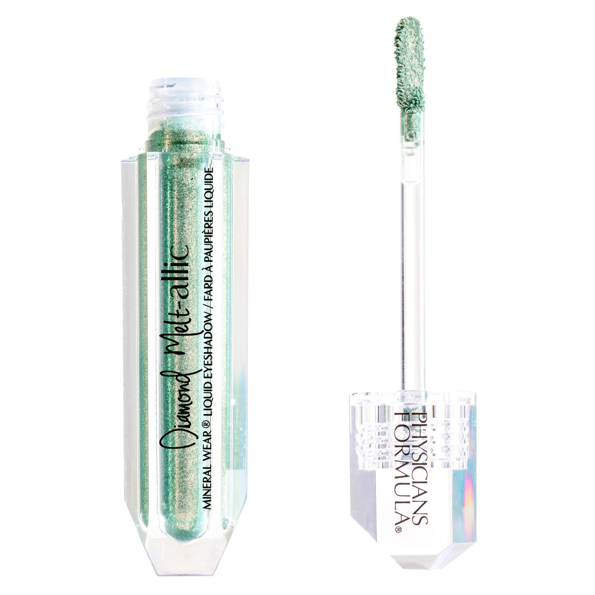 Mineral Wear Diamond Meltallic Liquid Eyeshadow / Golden Emerald 2