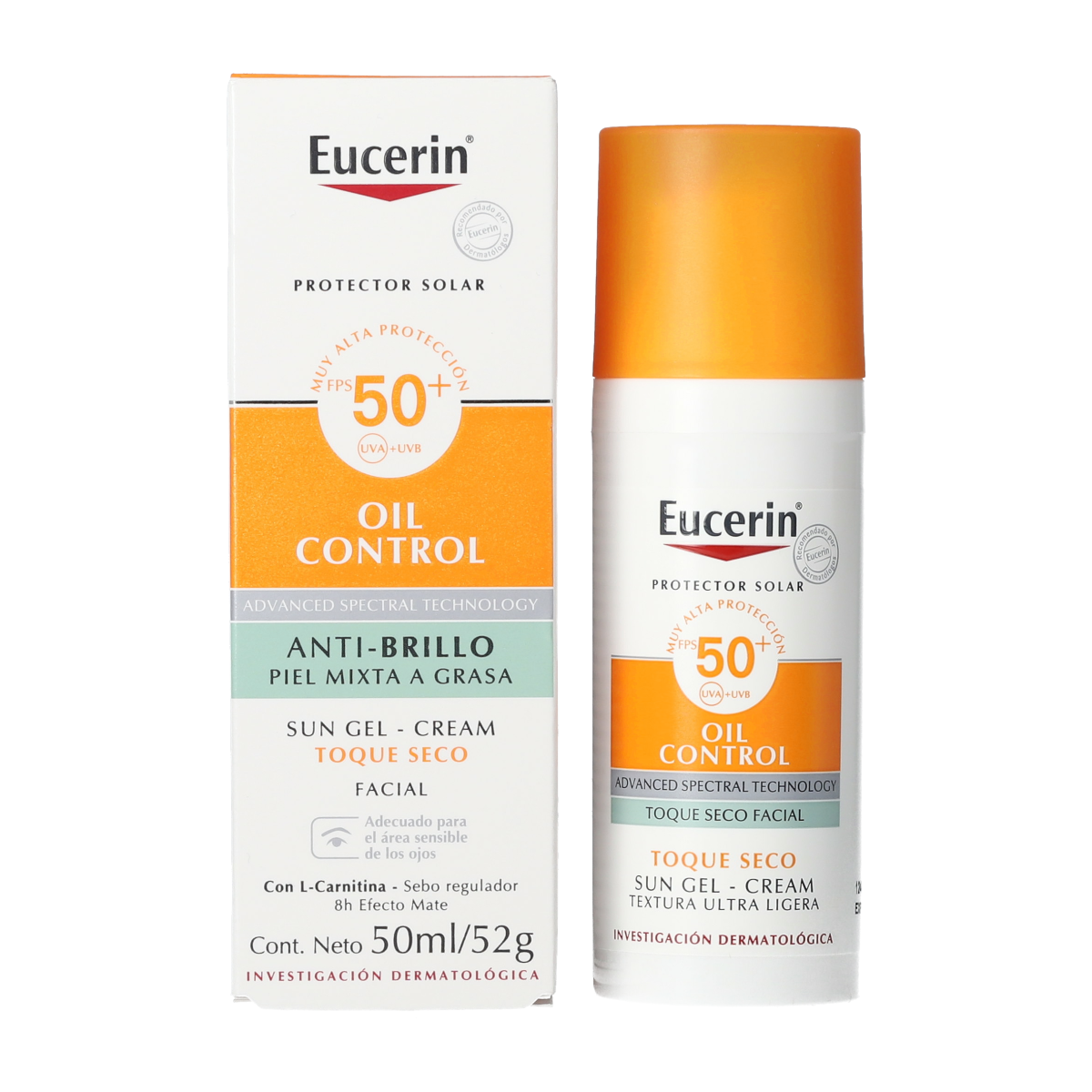 Protector Solar 50+ Oil Control Anti-Brillo Piel mixta a grasa 1