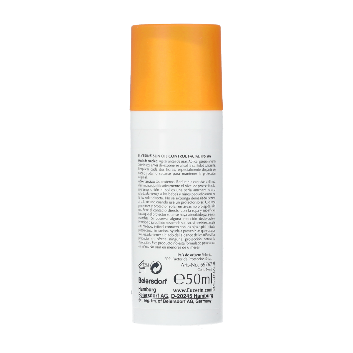 Protector Solar 50+ Oil Control Anti-Brillo Piel mixta a grasa 3