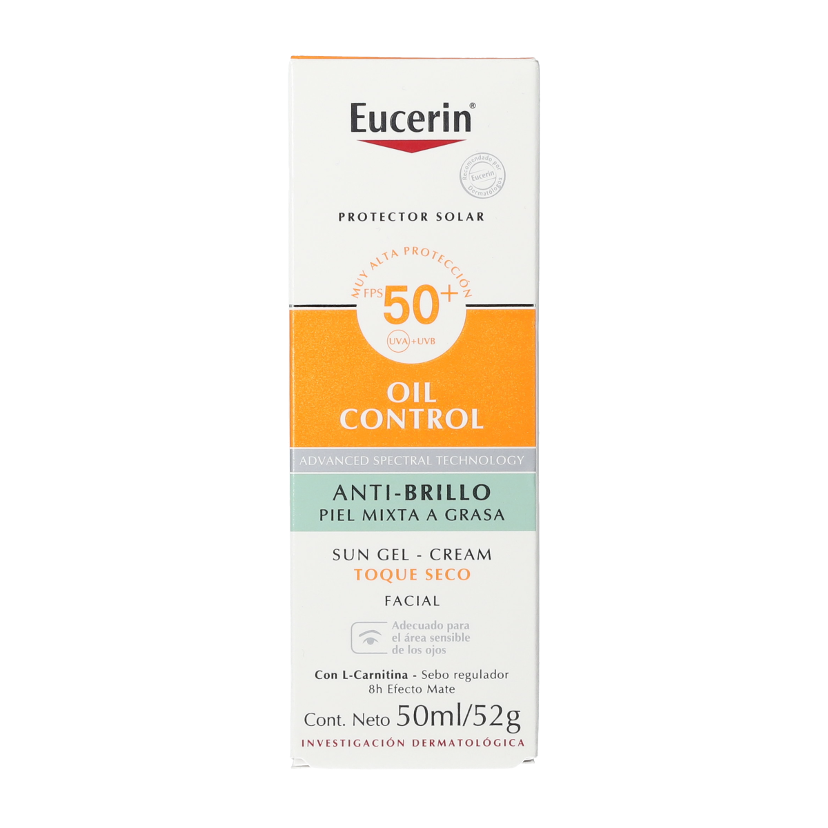 Protector Solar 50+ Oil Control Anti-Brillo Piel mixta a grasa 4