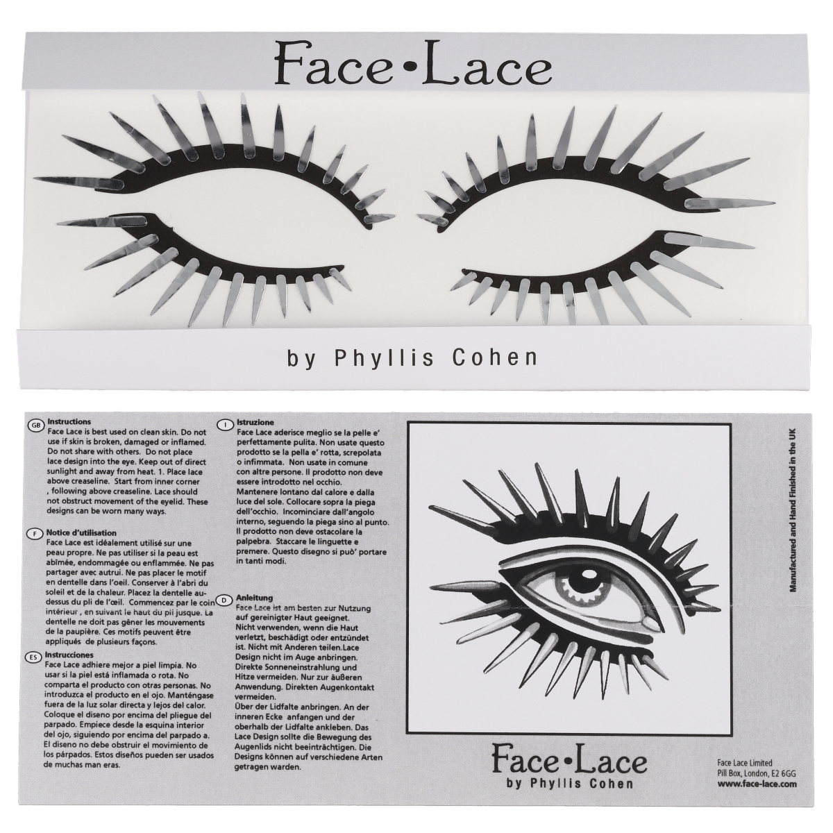 Punkupine / Face Lace by Phyllis Cohen 3