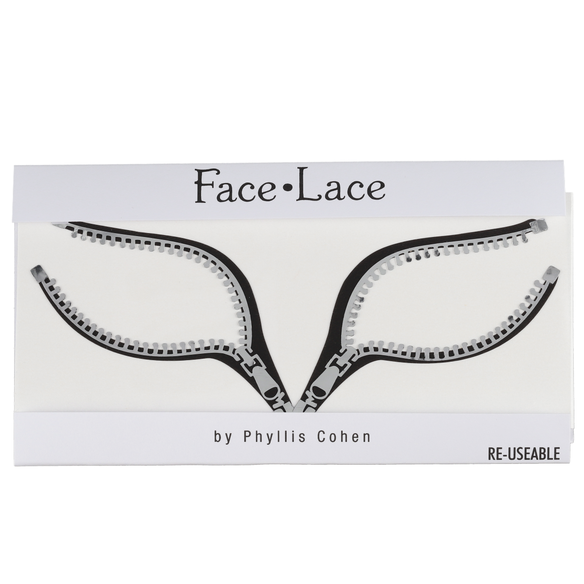 Zippersona / Face Lace by Phyllis Cohen 1