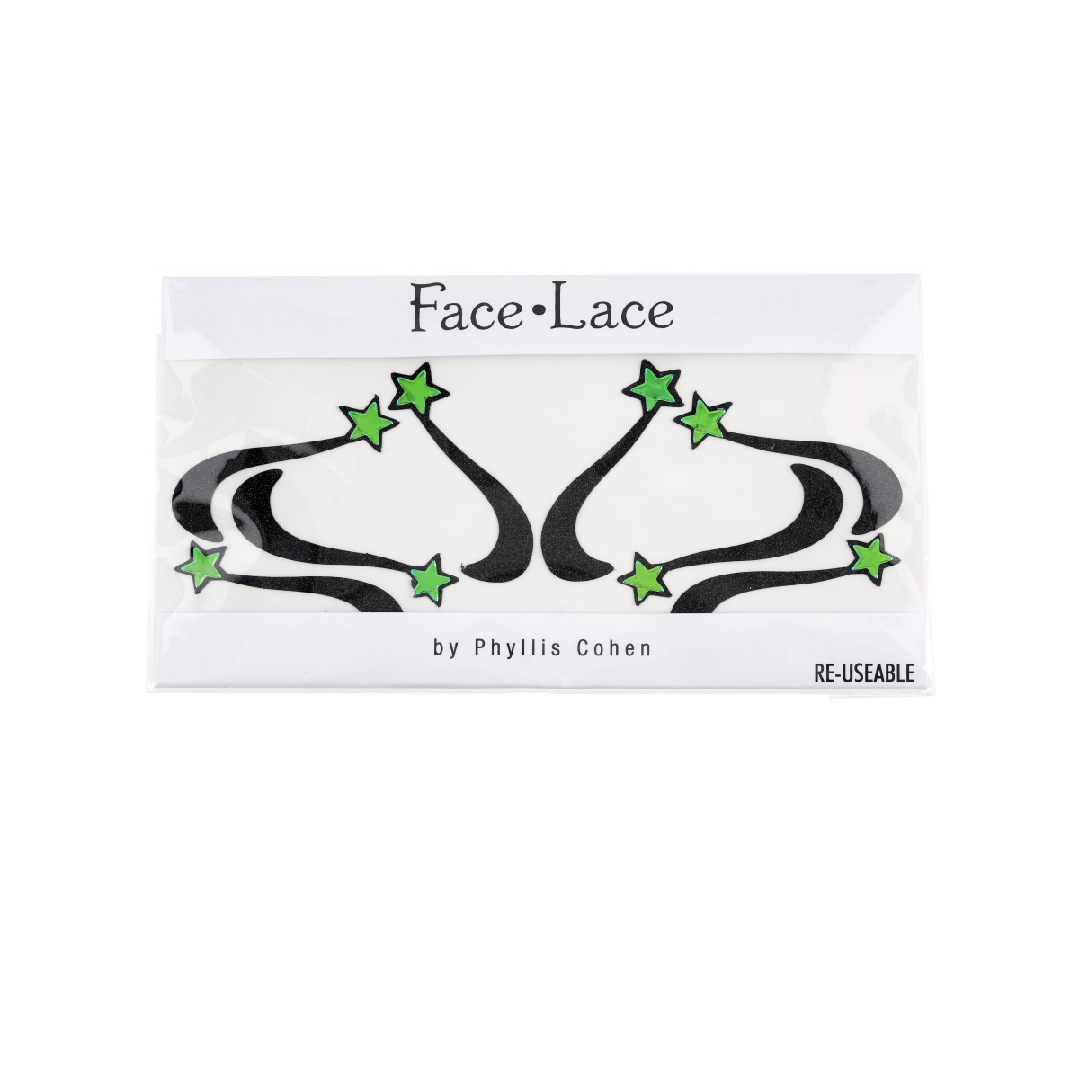 Wishing Star Black Face Lace by Phyllis Cohen 2