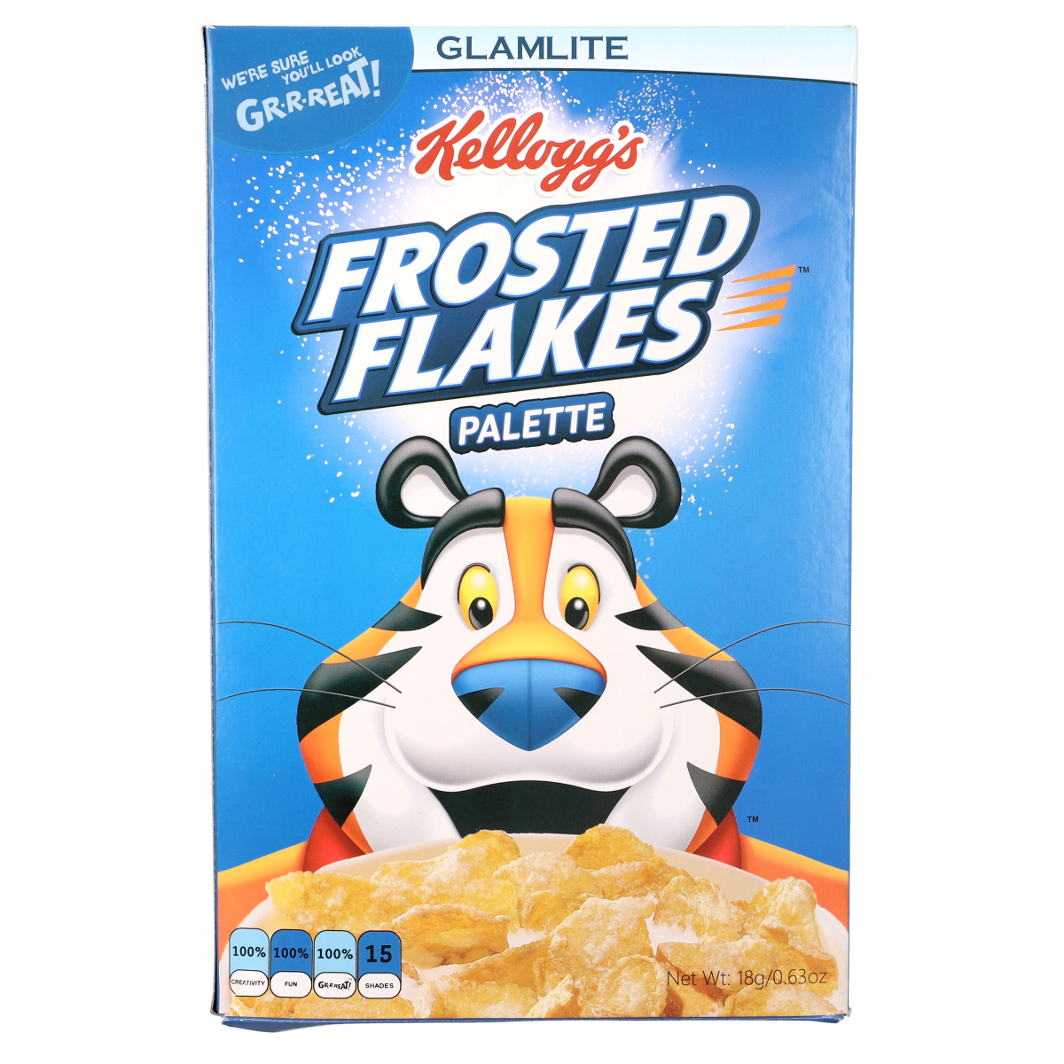 Frosted Flakes x Glamlite 15 Shadow Palette 1
