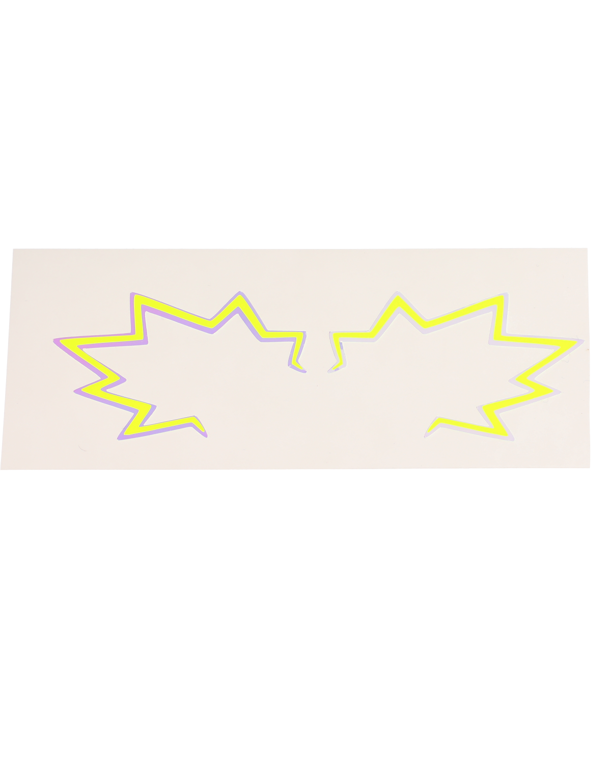 Flash Glance - Yellow / Face Lace by Phyllis Cohen 2