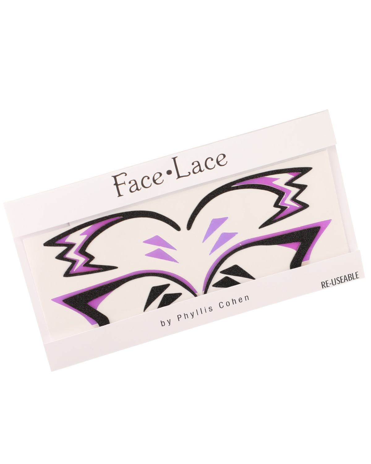 Zig Zag Liners / Face Lace by Phyllis Cohen 1