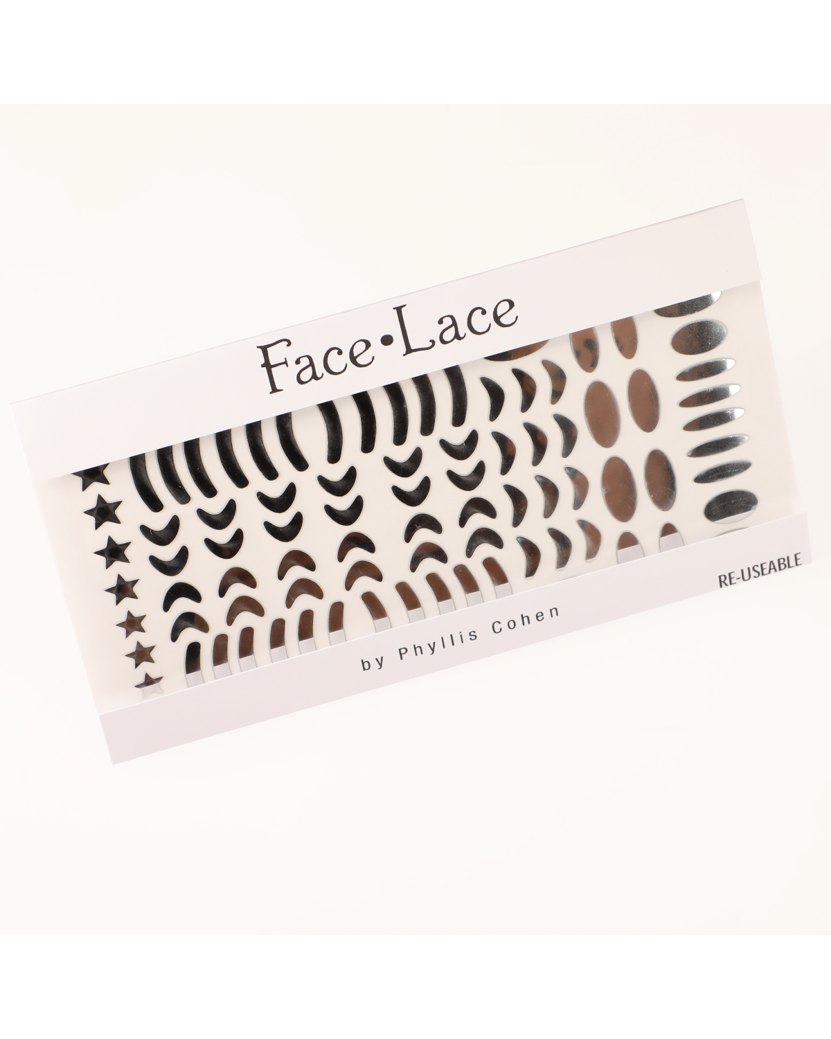 Chrome Dots  / Face Lace by Phyllis Cohen 1