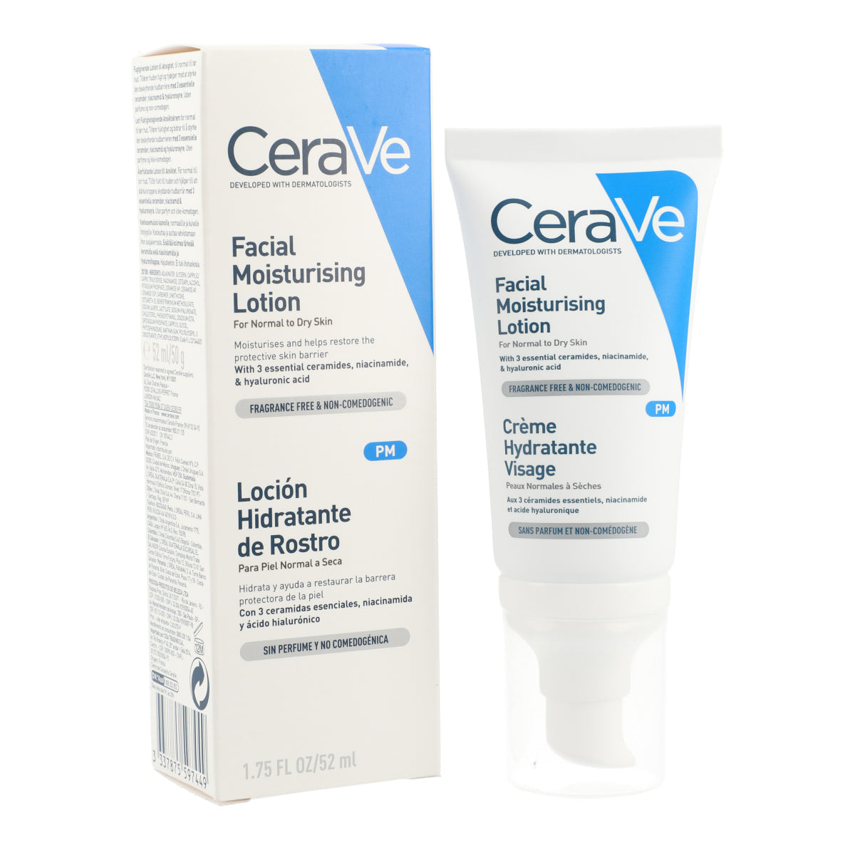 Locion Hidratante Rostro / CeraVe 52 ml 1