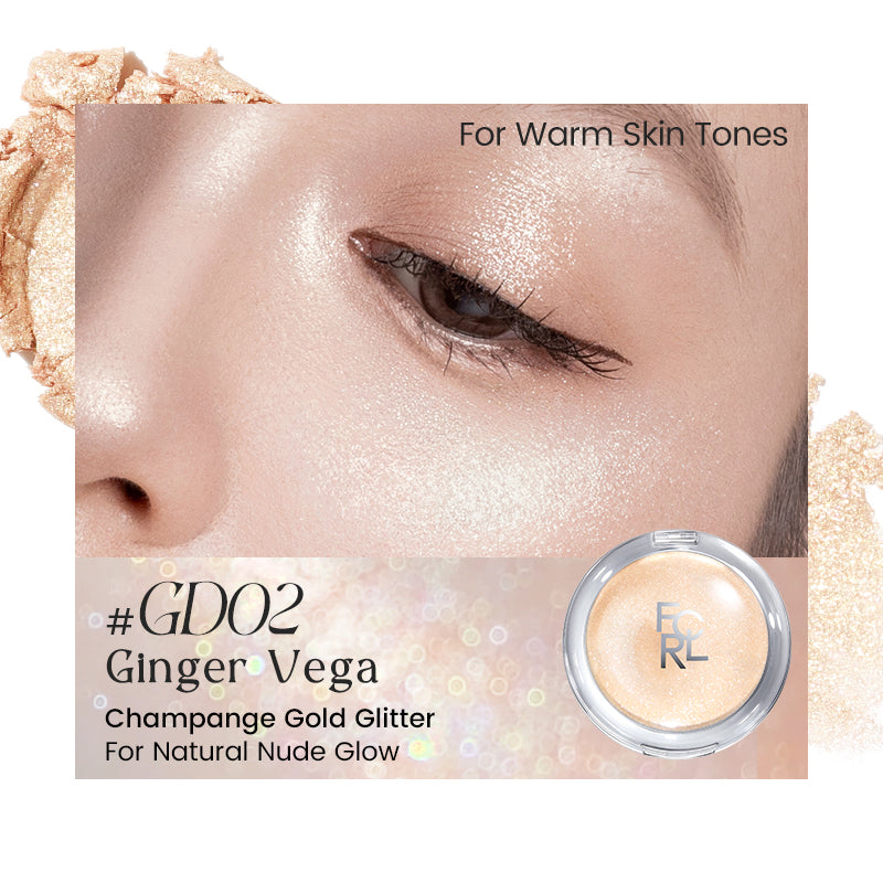 Iluminador Compacto Focallure High-Shine 4
