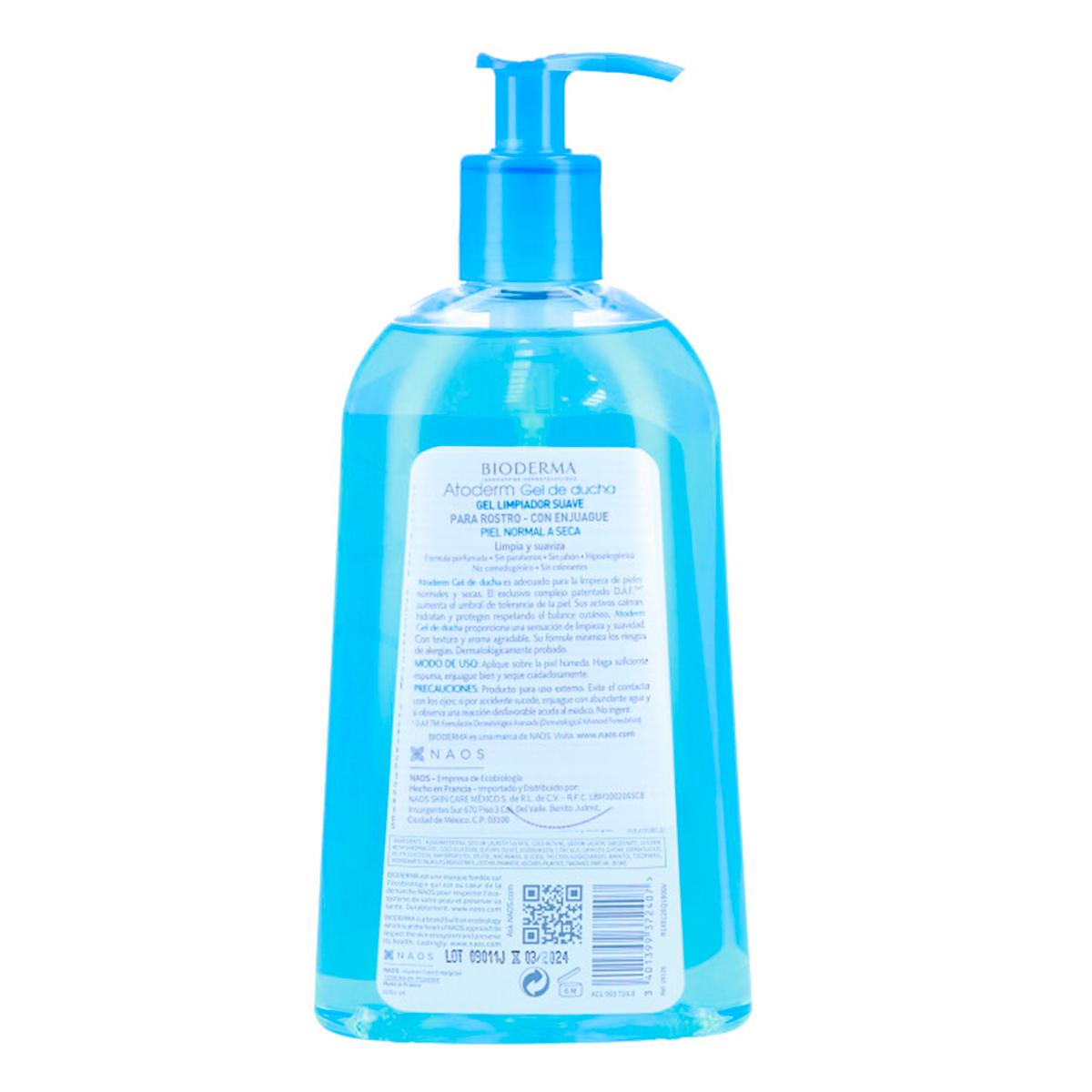 Atoderm Gel Douche 500 ml 2