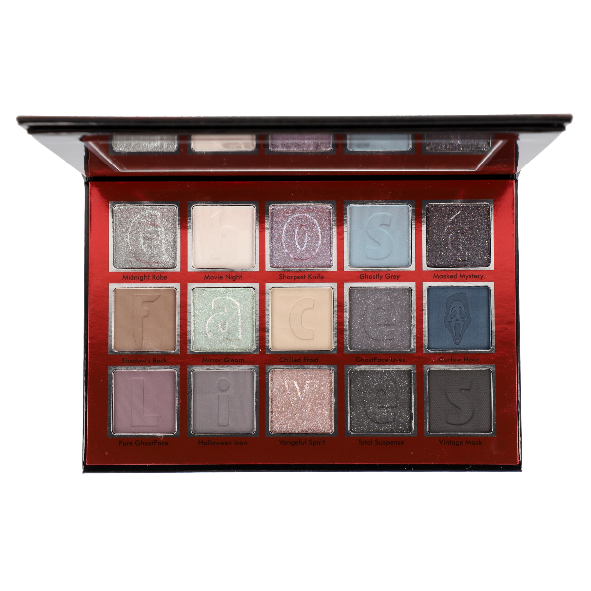 Ghost Face x Glamlite 15 Shadow Palette 3
