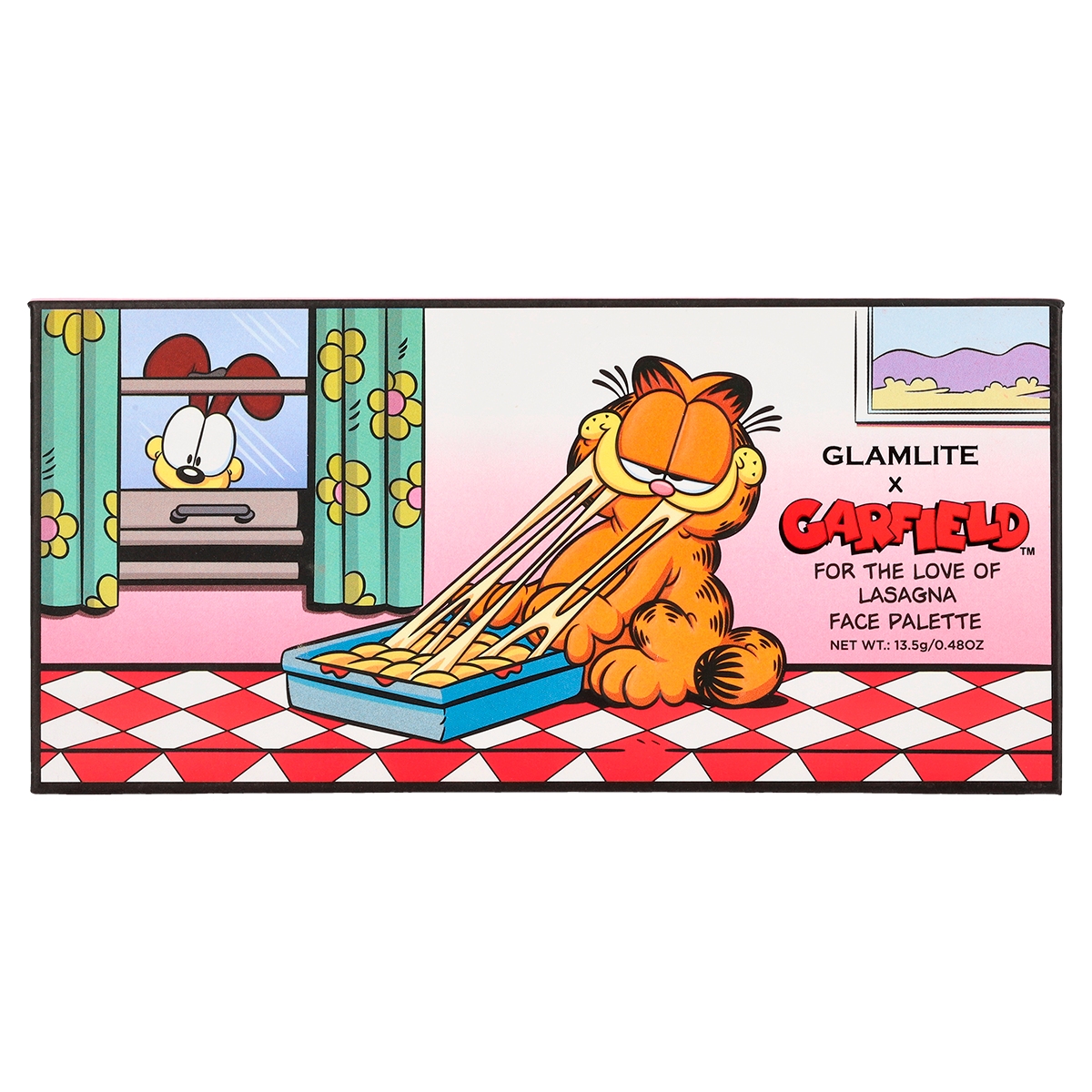 Garfield x Glamlite For The Love Of Lasagna Palette 3