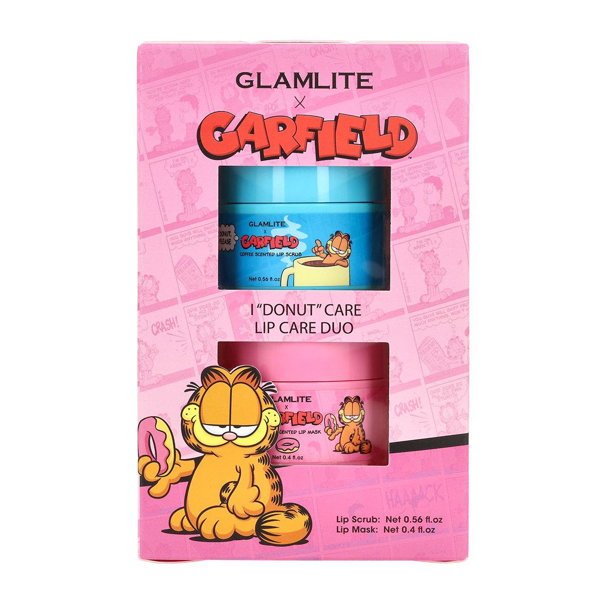 Garfield x Glamlite I Donut Care Lip Care Duo 1