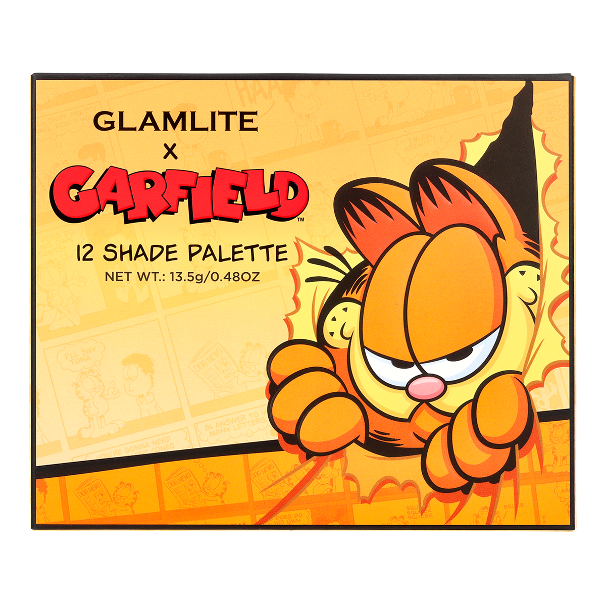 Garfield x Glamlite 12 Shadow Palette 4