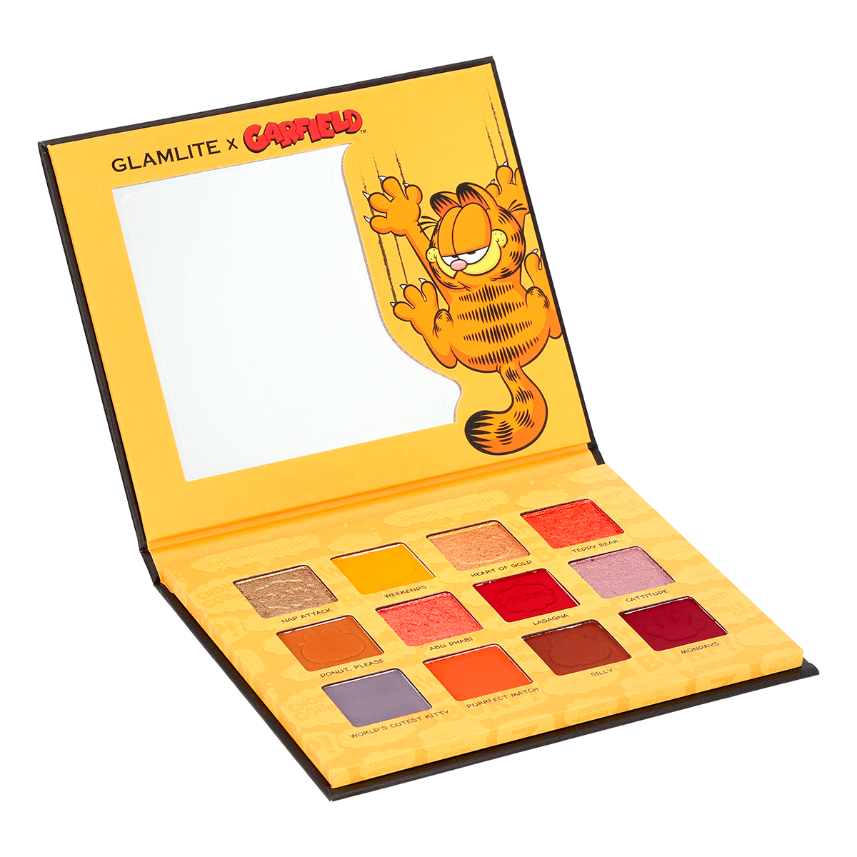 Garfield x Glamlite 12 Shadow Palette 1