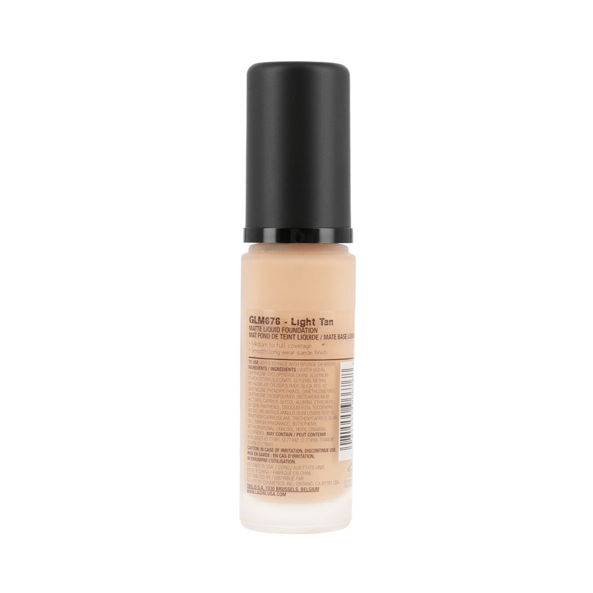PRO. Matte Foundation  Light Tan 2