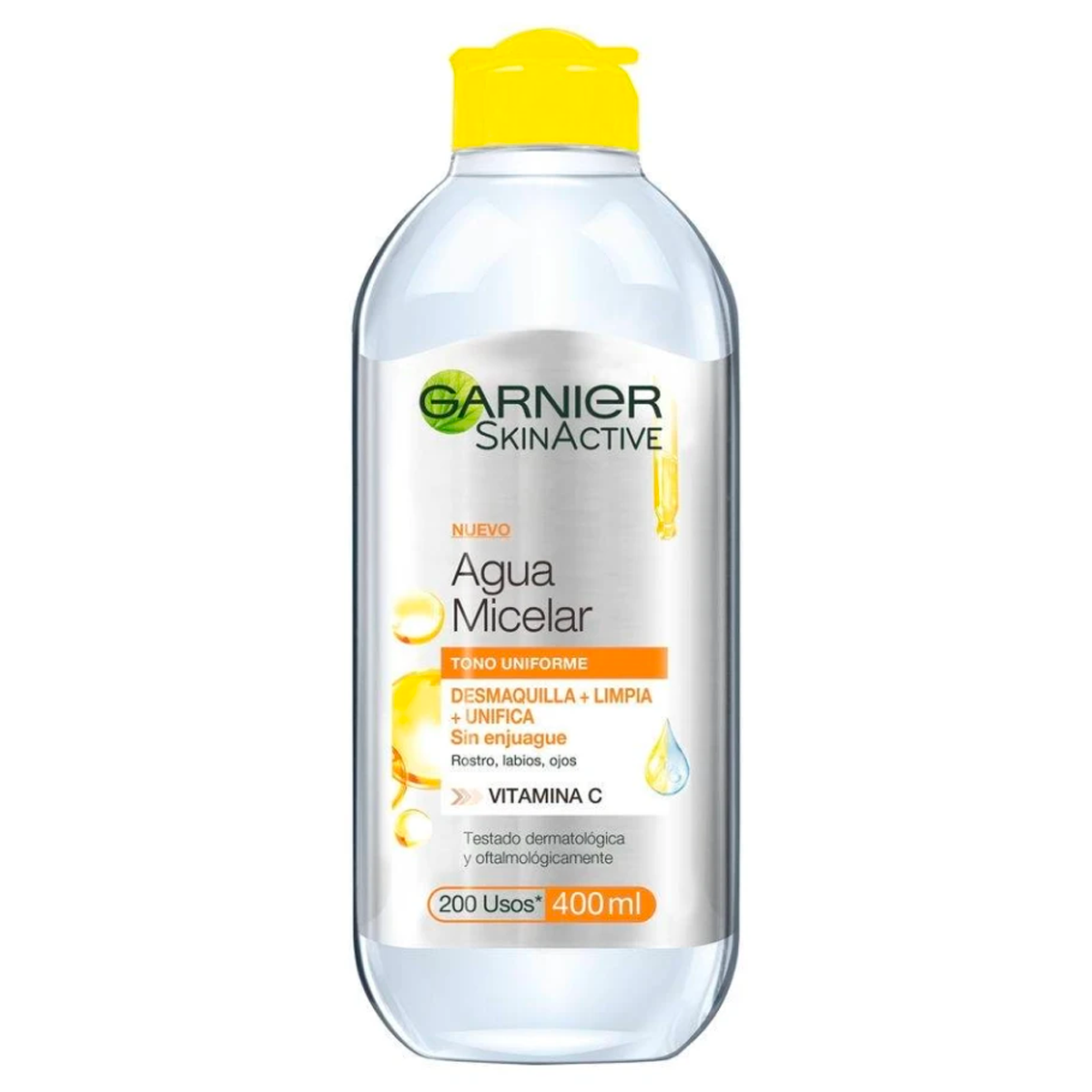 SkinActive Agua Micelar Vitamina C 1
