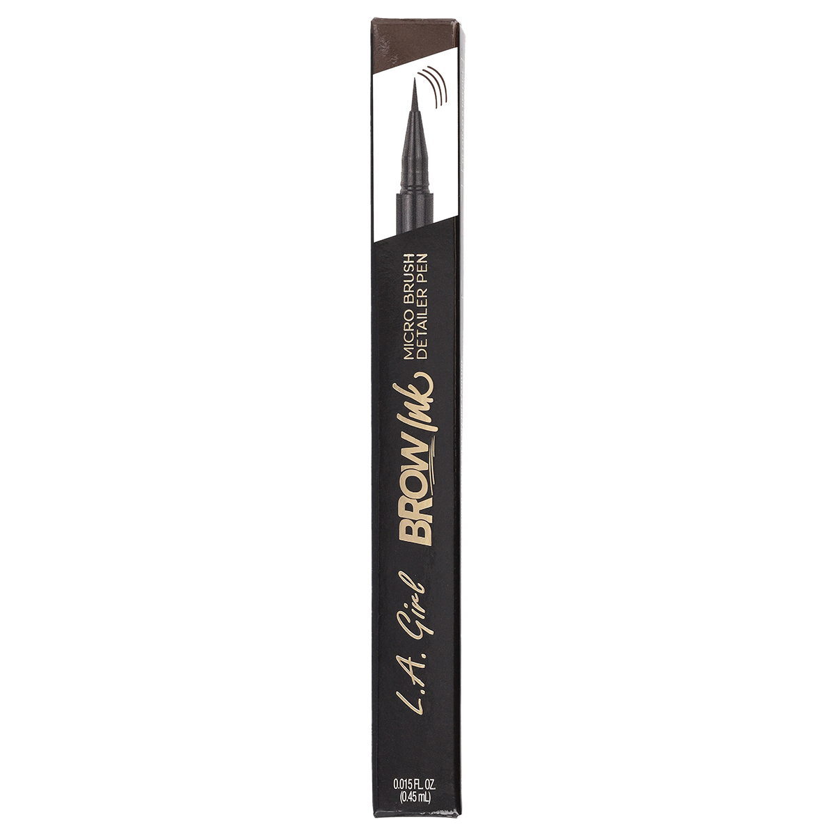 Brow Ink Micro Brush Detailer Pen - Dark Brown 3