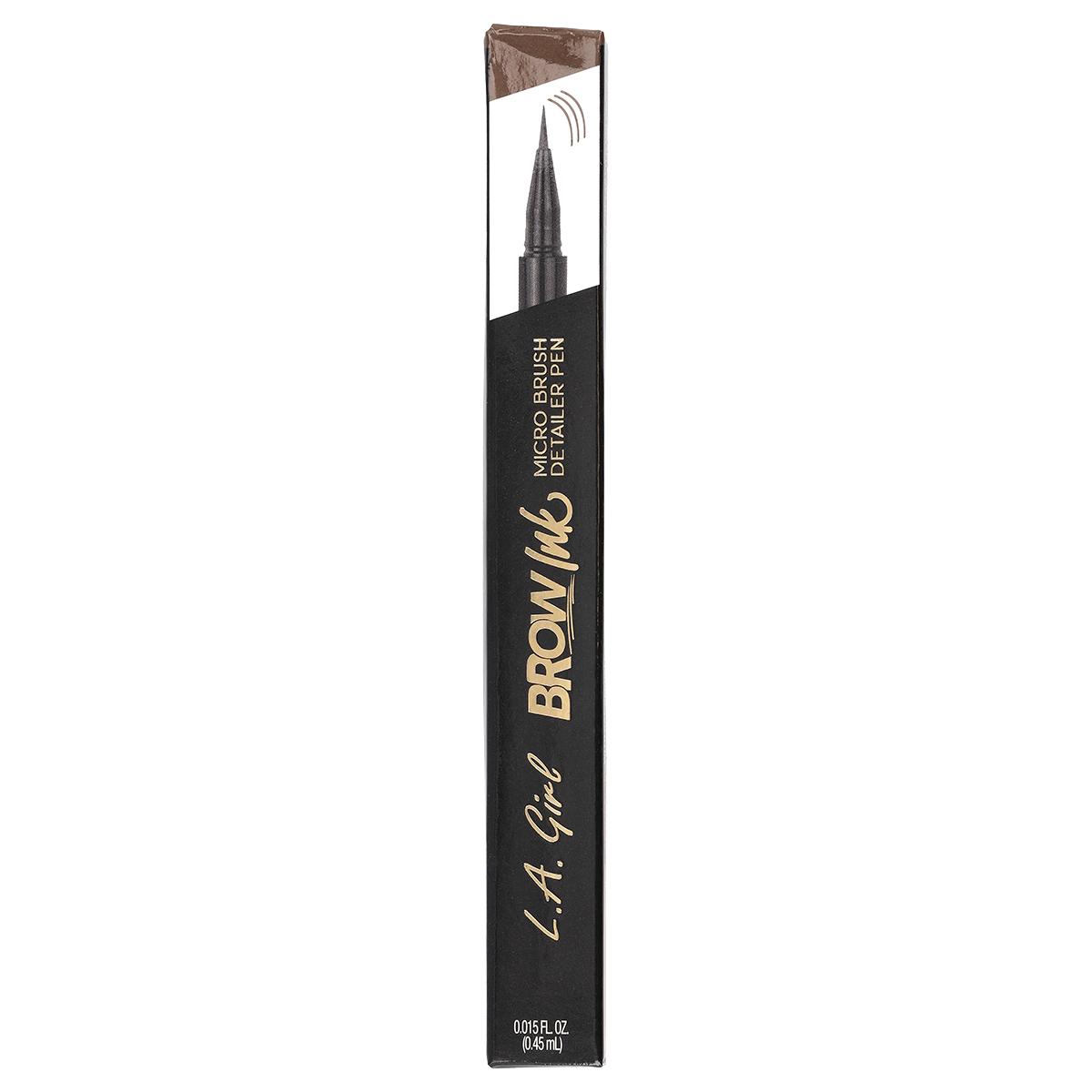 Brow Ink Micro Brush Detailer Pen - Soft Brown 3