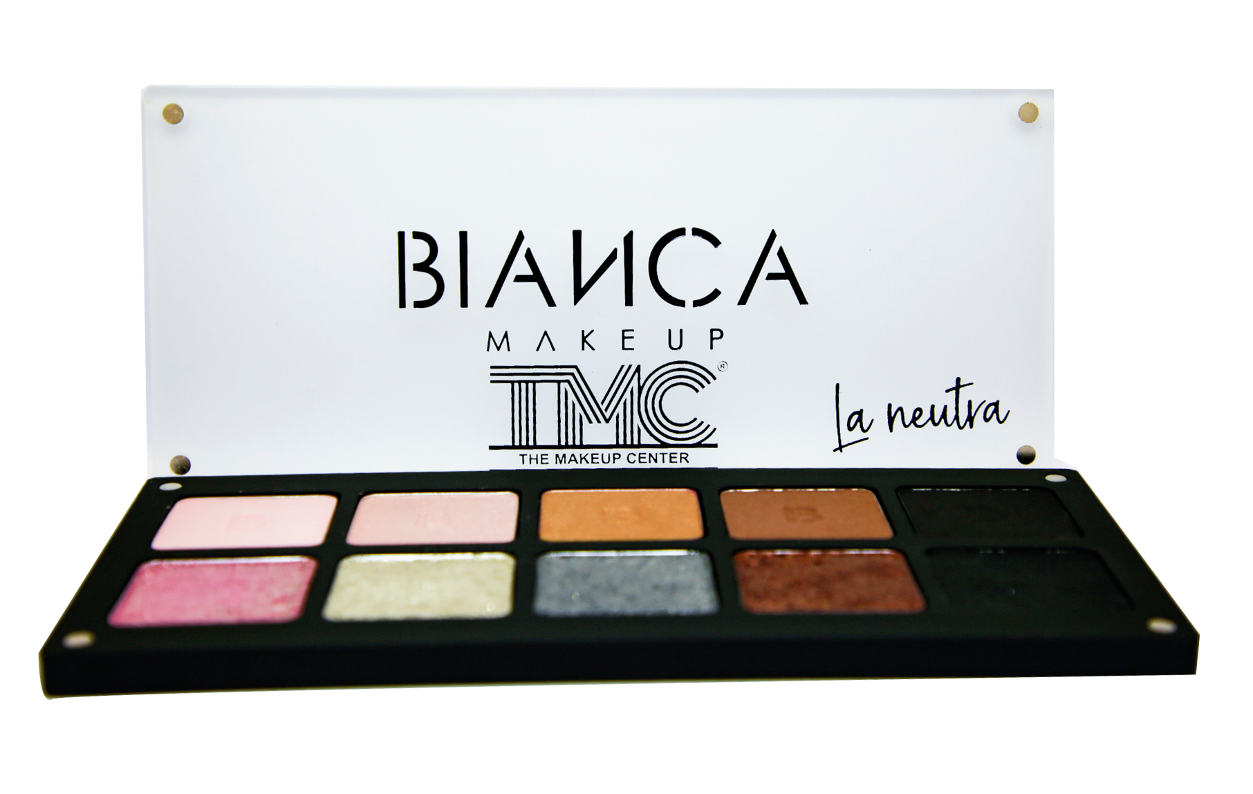 Paleta de Sombras Edición Especial para TMC (Tonos Neutros) - Bianca Makeup - The Make Up Center