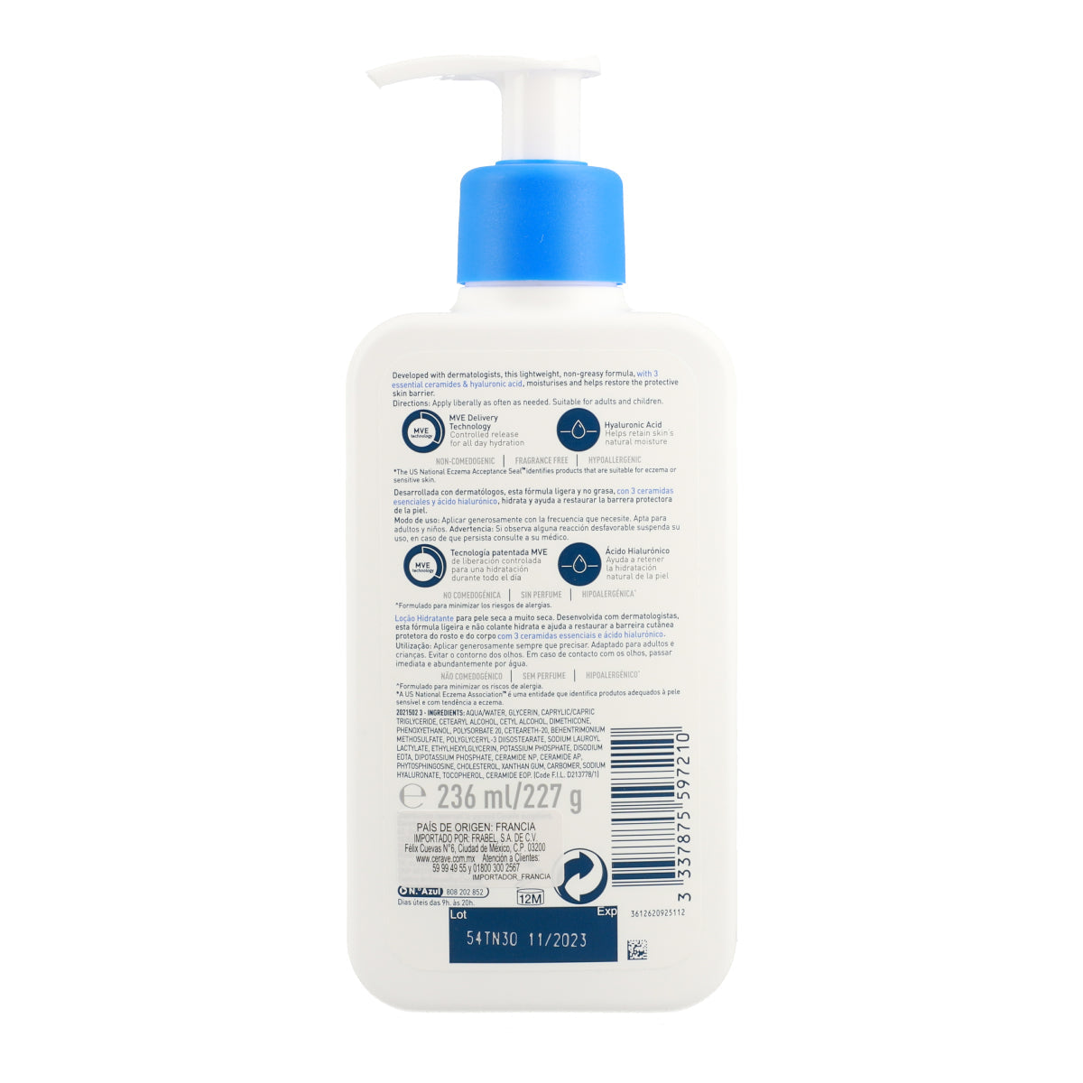 Locion Hidratante / CeraVe 236 ml 2