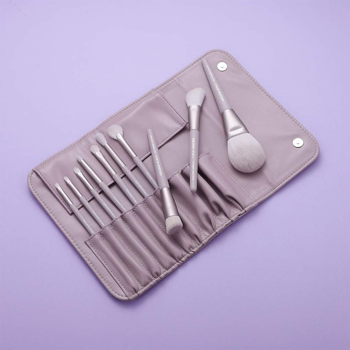 Morandi Series Ready to Roll Lilac Brush Set 10 Pcs 3