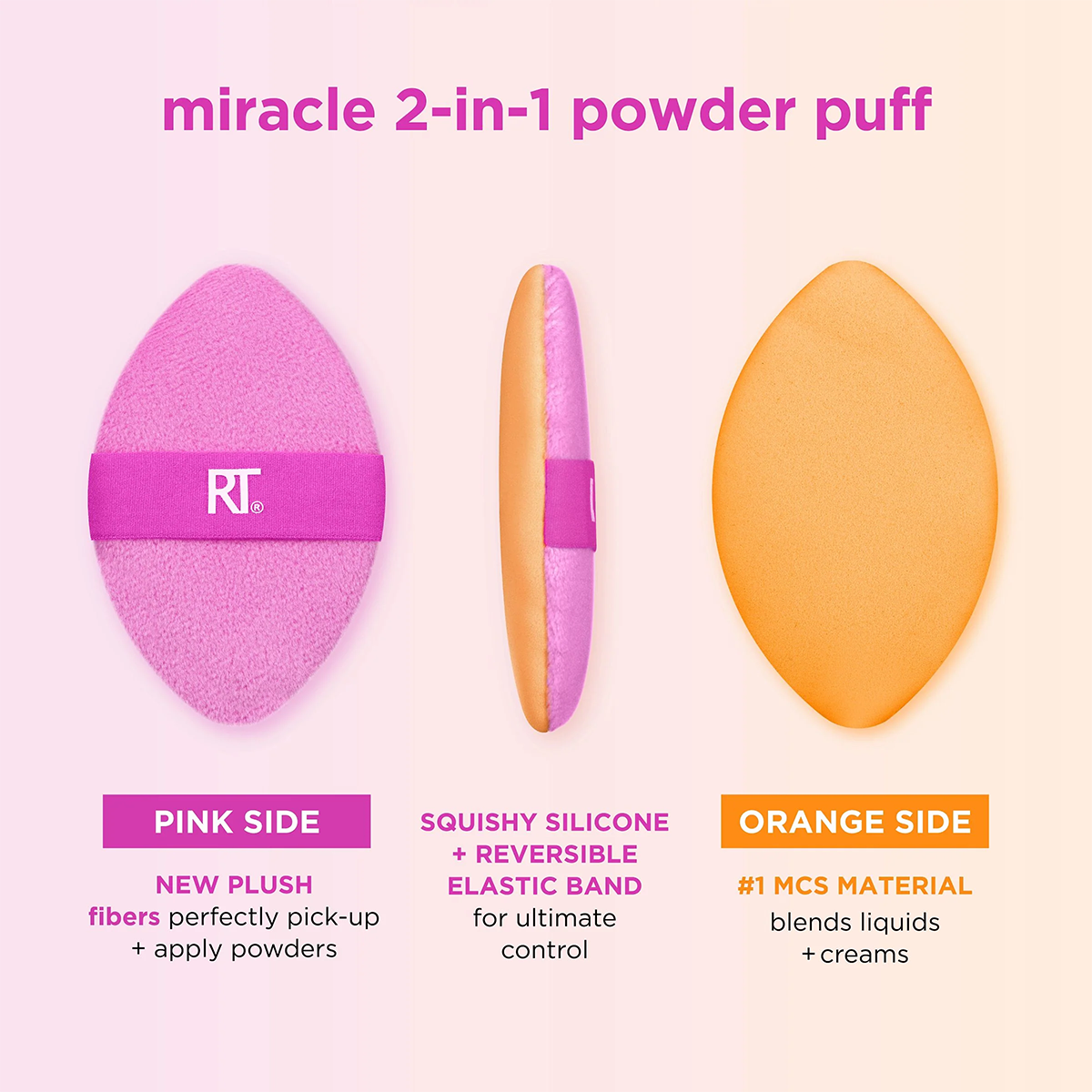 Miracle 2-In-1 Powder Puff 3