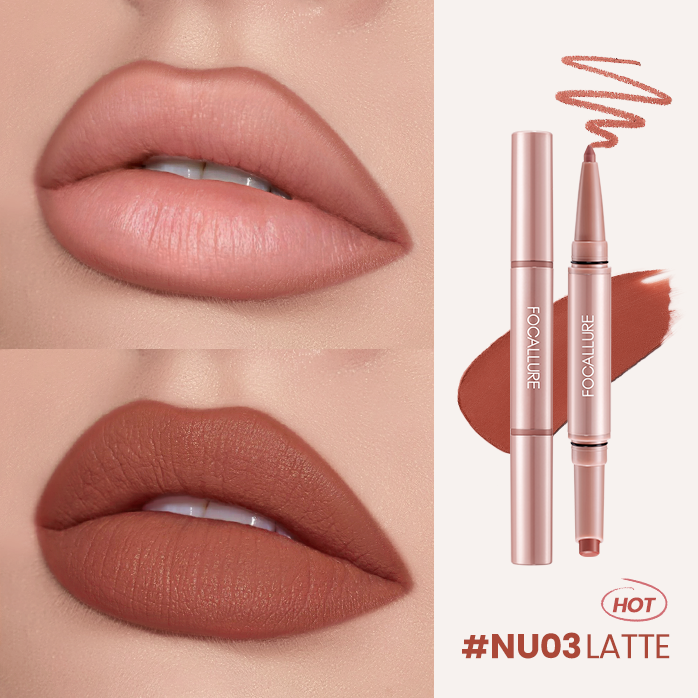 Focallure 2-in-1 Lip Liner & Lipstick 7